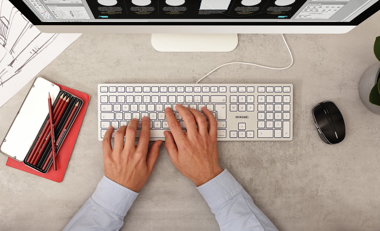 Cherry Tastatur »KC 6000 SLIM FOR MAC«
