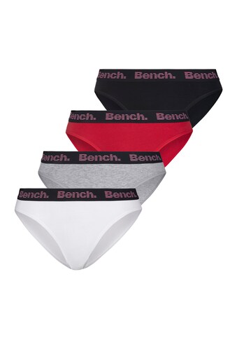 Bench. Bikinislip, (4 St.), mit weichem Logo-Webbündchen kaufen