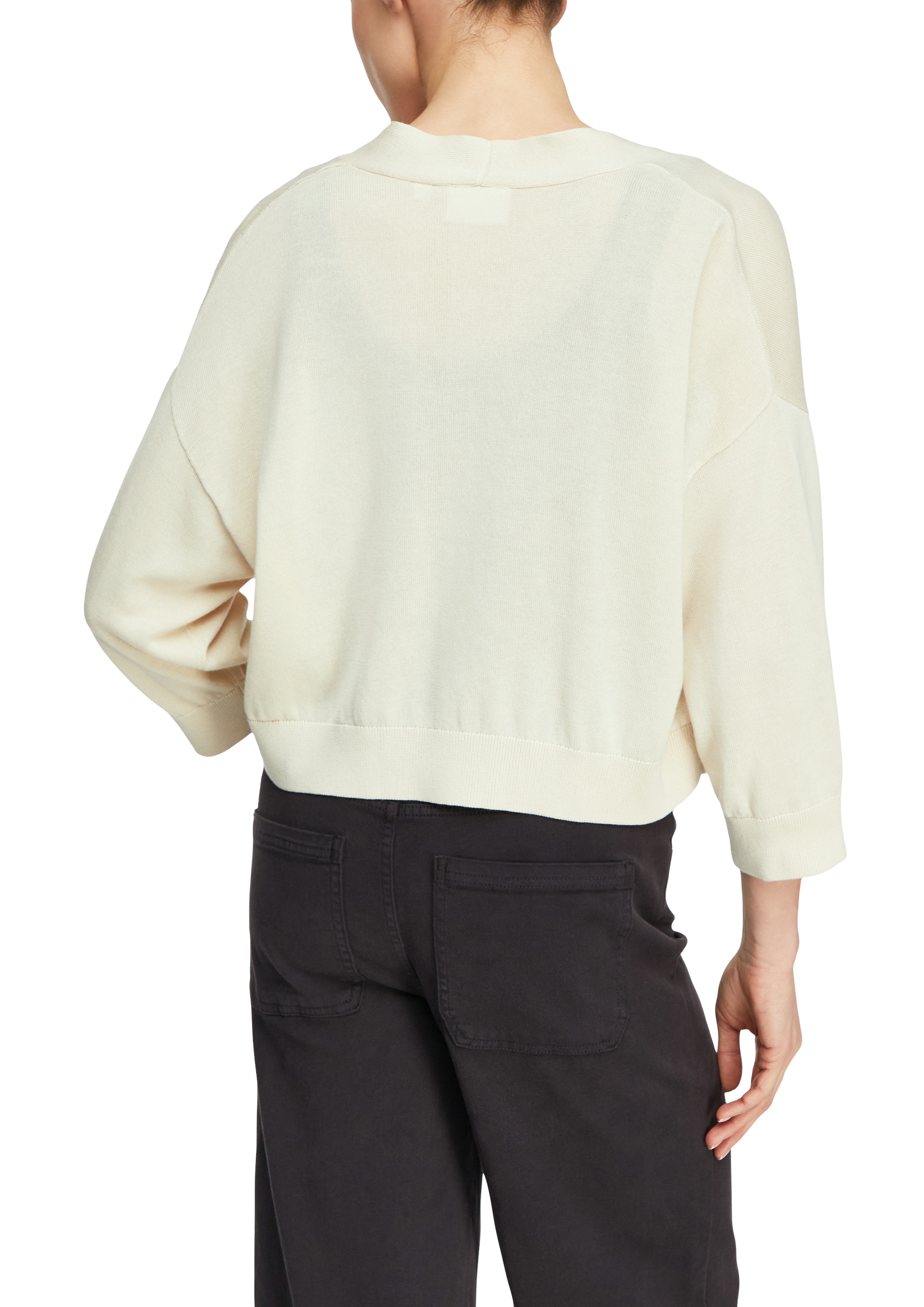 Comma Strickjacke mit Bündchen