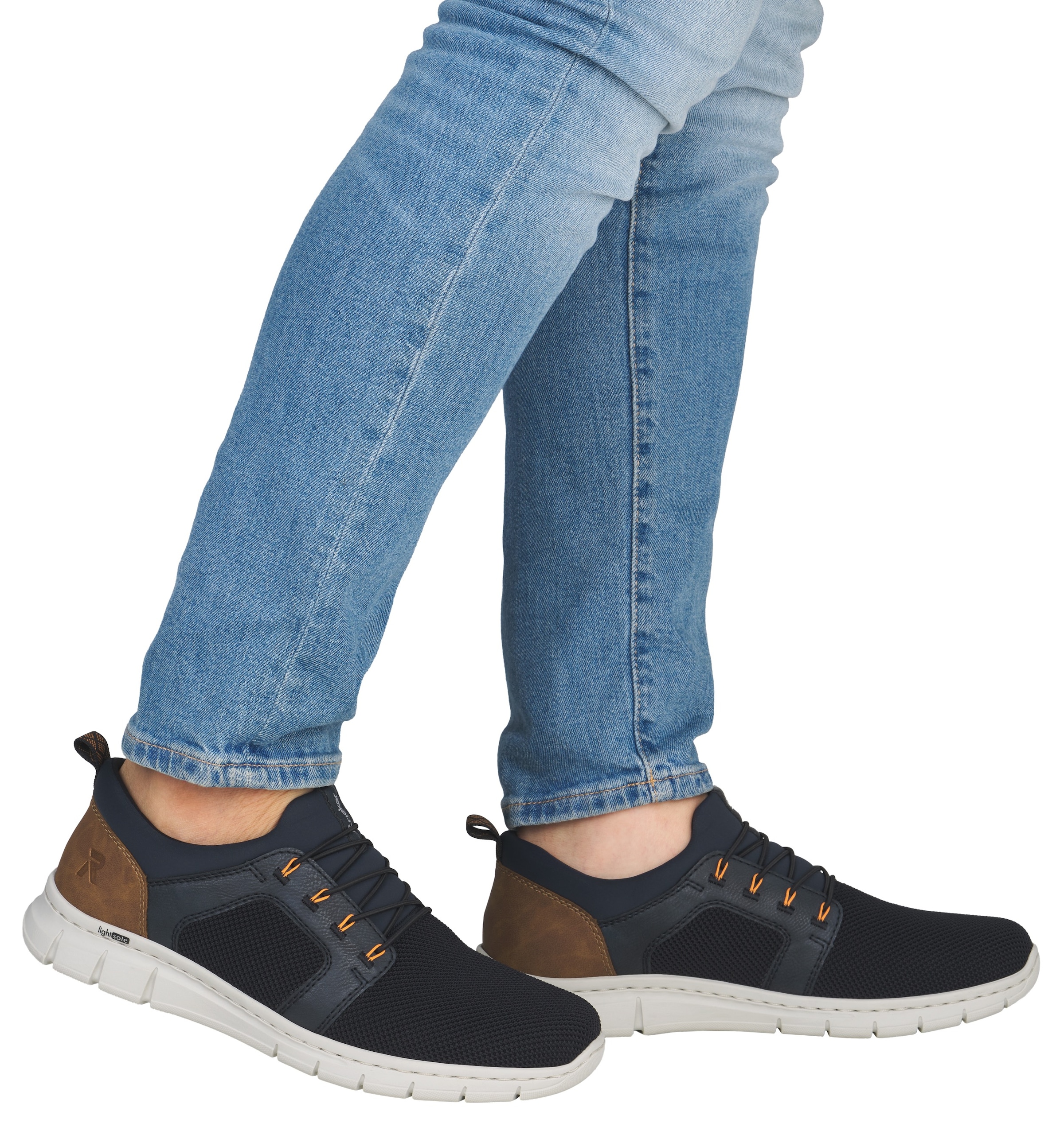 Rieker Slip-On Sneaker  Schlupfschuh, Halbschuh, Freizeitschuh mit Gummizug, zum Schlupfen