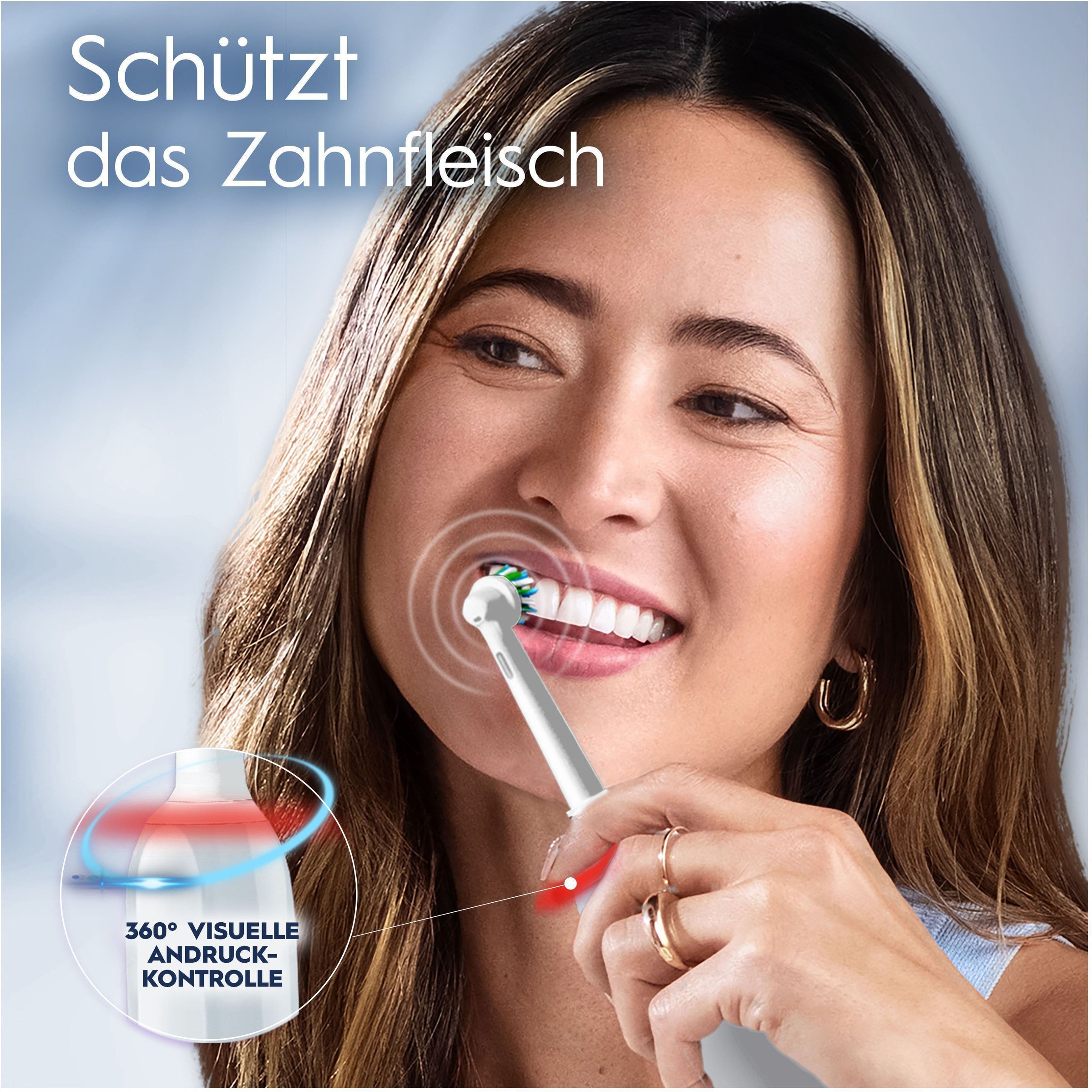 Oral-B Elektrische Zahnbürste »Pro 3 3000«, 2 St. Aufsteckbürsten, 3 Putzmodi
