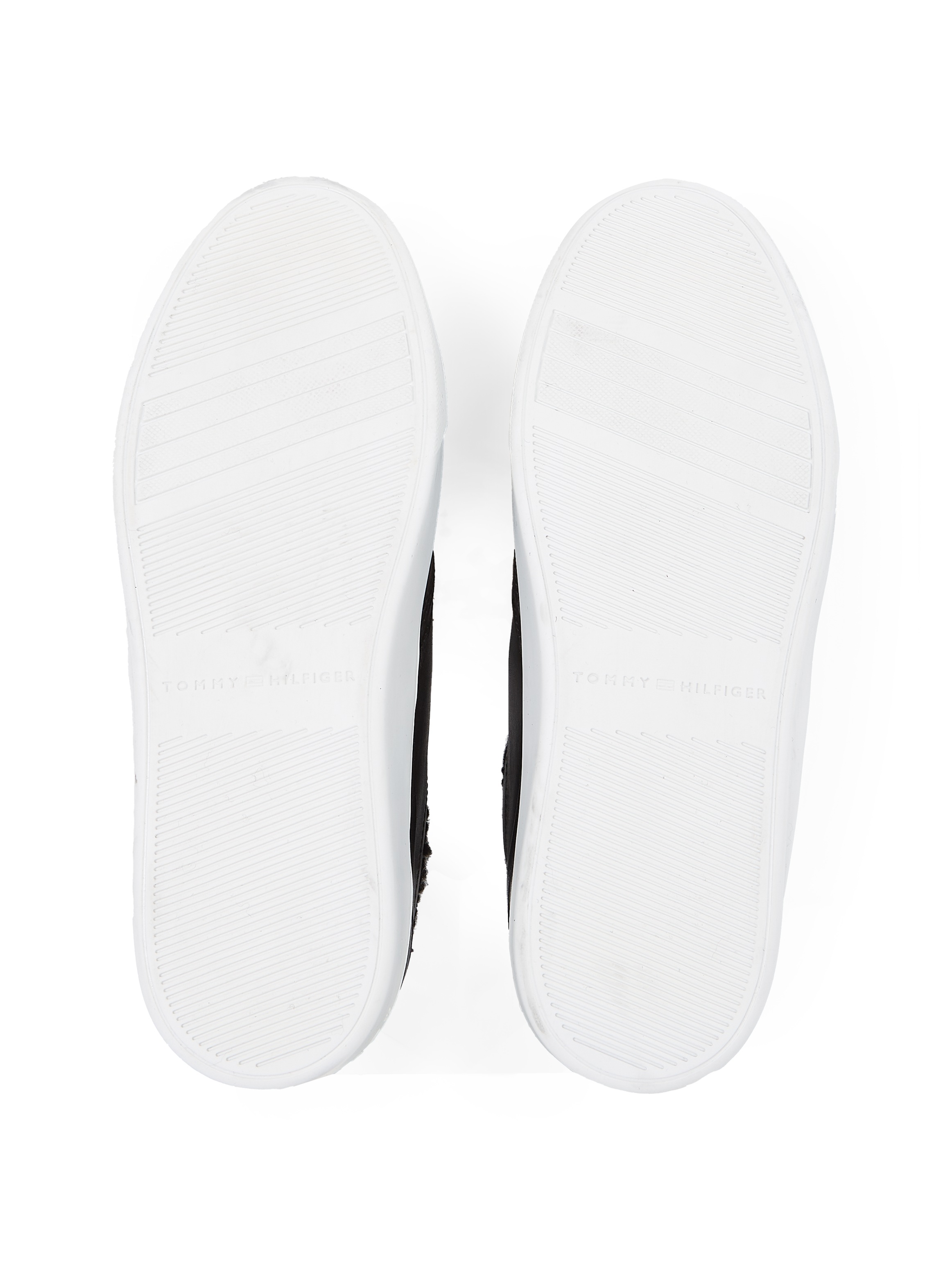 Tommy Hilfiger Plateausneaker »ESSENTIAL PLATFORM SNEAKER FUR«, Freizeitschuh, Halbschuh, Schnürschuh mit seitlichem TH-Logo
