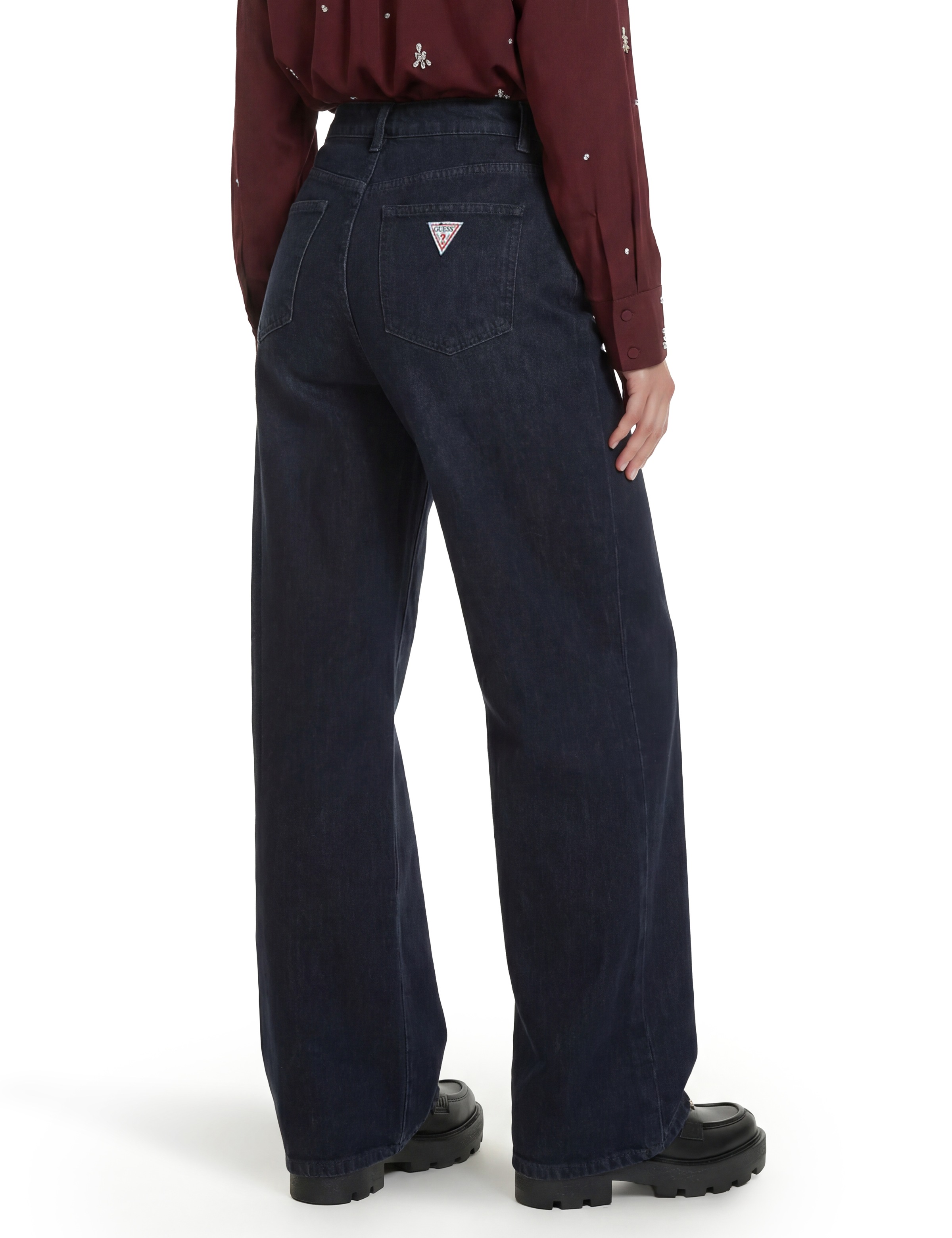 Guess Loose-fit-Jeans »WIDE LOOSE« Lyocell-Viskose-Mix mit Stretch