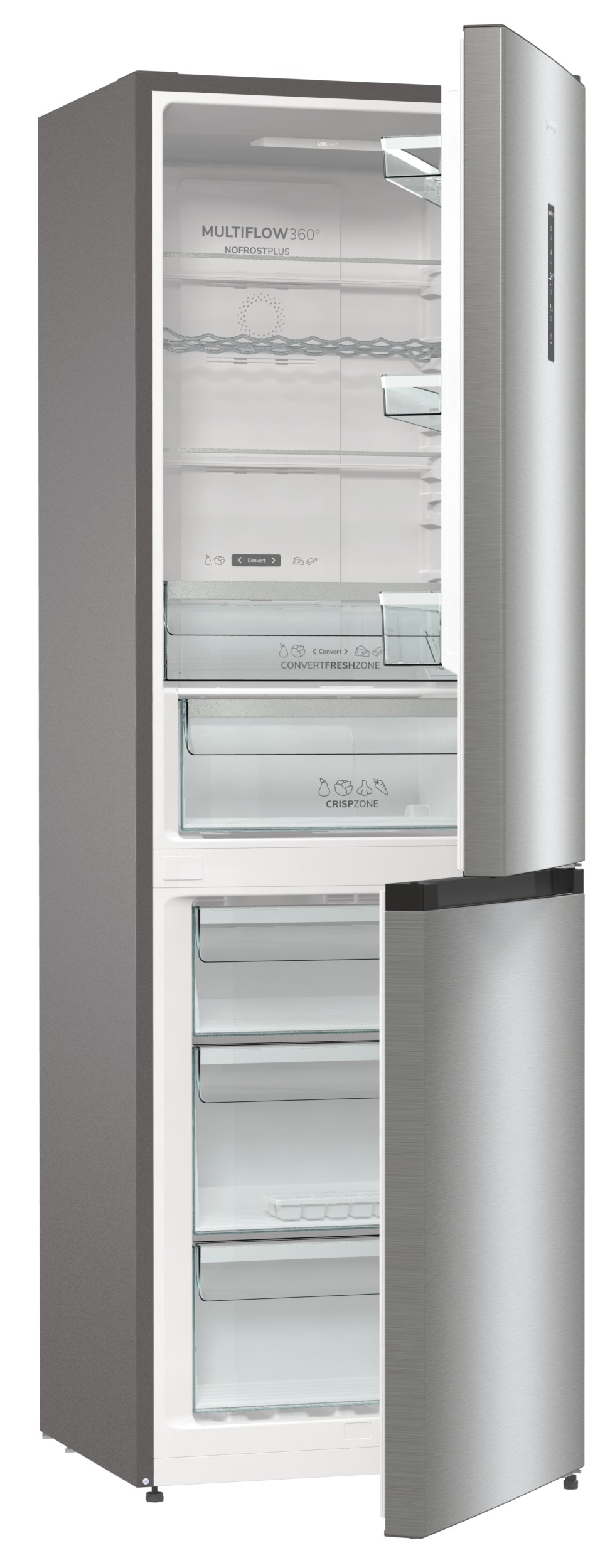 GORENJE Kühl-/Gefrierkombination »NRK619C61X4OT«, AdaptTech - des Gerät passt sich Ihren Bediengewohnheiten an
