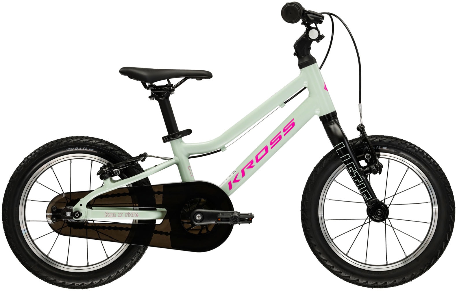 Kross Kinderfahrrad »KROSS Kinderrad Lightweight Liftie 14" gr�ün« 1 Gang ohne Schaltung in grün, Größe 14 Zoll (35,56 cm) hinten: 14 Zoll (35,56 cm)