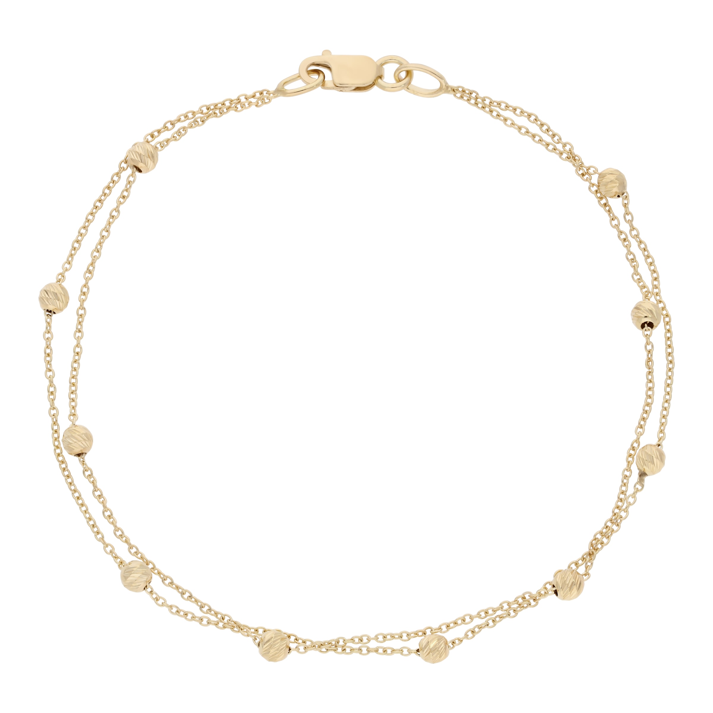 Firetti Armband »Schmuck Geschenk Gold 375 Armschmuck Armkette Kugeln«