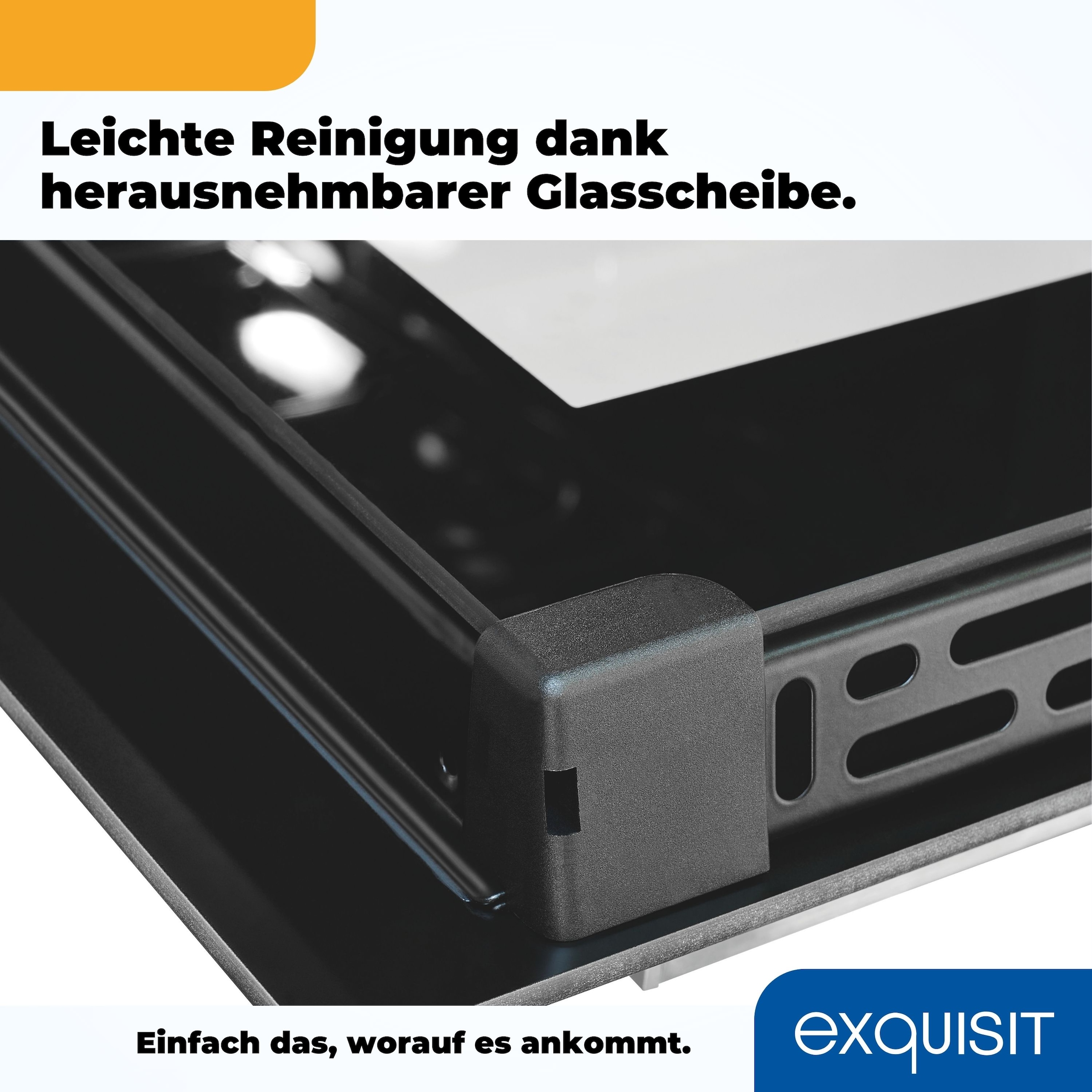 exquisit Einbaubackofen  »EBE 555-1.2 U«
