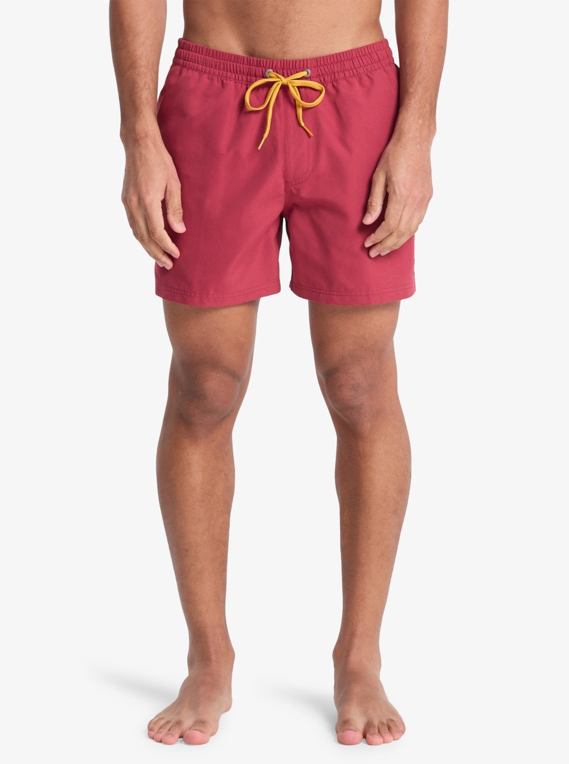 Quiksilver Badeshorts »EVERYDAY VOLLEY 15« unifarbene Optik, mit kontrastfarbenen Details, Straight-Leg-Passform