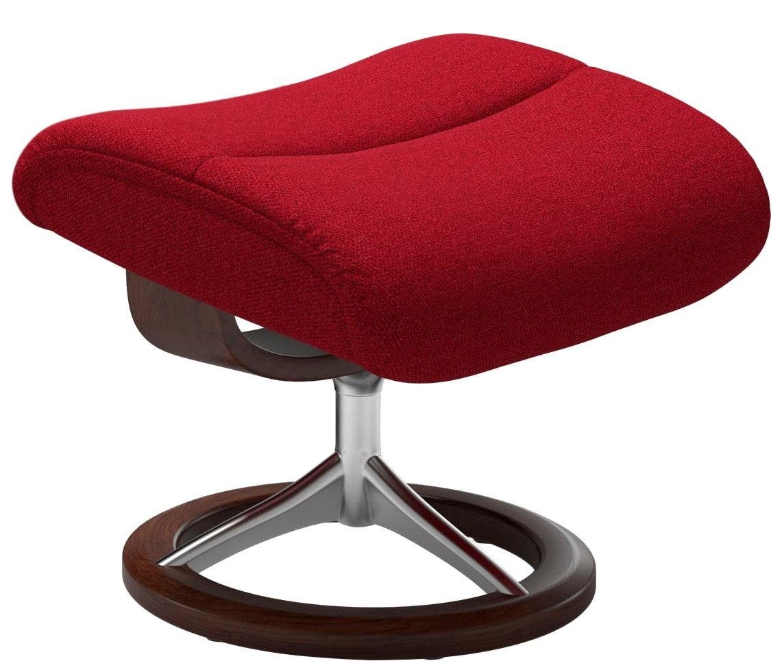 Stressless® Fußhocker »View«, mit Signature Base,Gestell Braun