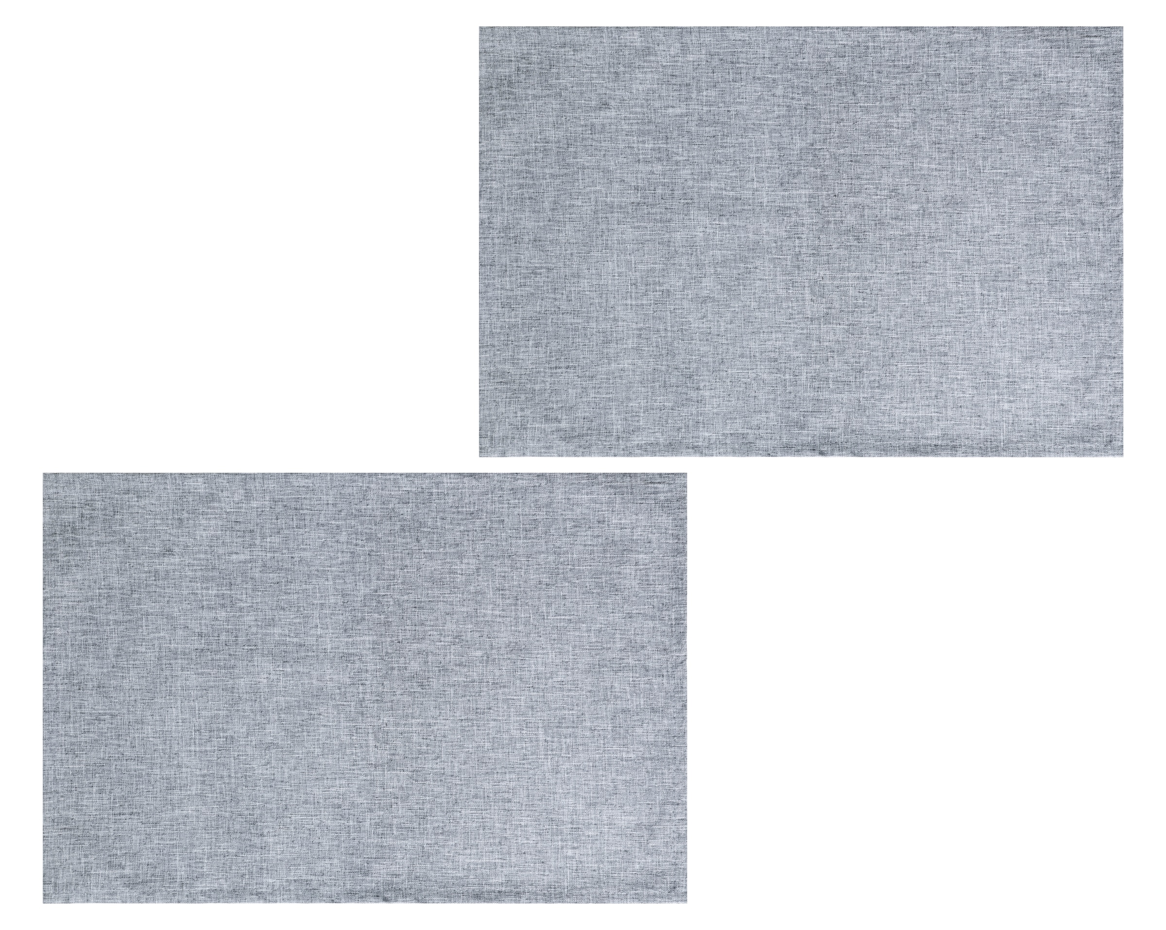 OTTO home Platzset »Ozzie, Leinenoptik, 2 Stück, weiche und flexible Materialqualität,« Uni, strukturiert, Pflegeleicht, Praktisch,Dekoration, 30x45cm,
