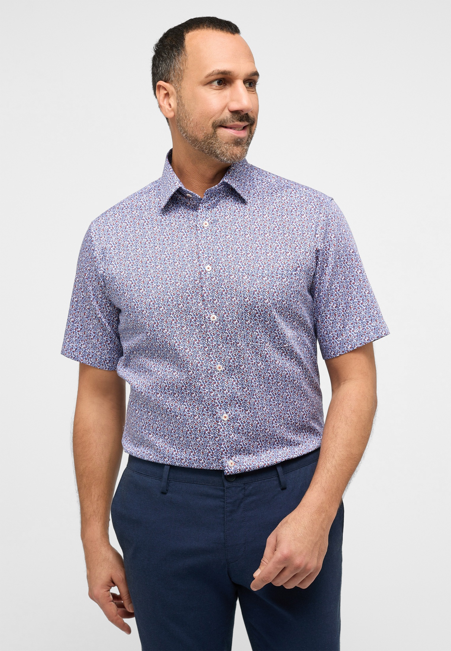 Eterna Kurzarmhemd »MODERN FIT« NON IRON (bügelfrei)