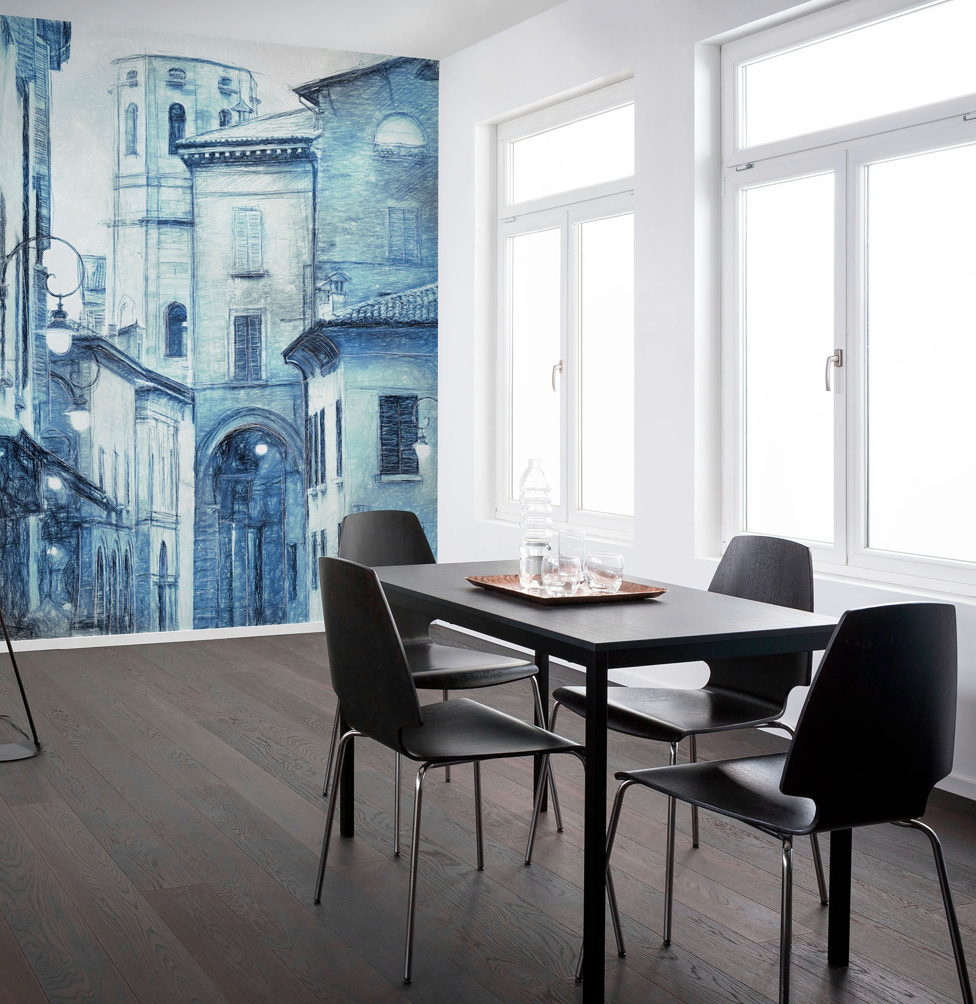 Komar Vliestapete »Digitaldruck Vlies - Emilia - Größe 200 x 250 cm«, bedruckt, Wohnzimmer, Schlafzimmer