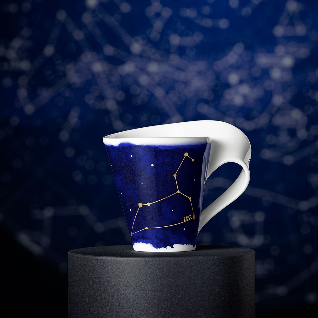 Villeroy & Boch Tasse »Tasse Löwe NewWave Stars 300 ml weiß-blau«