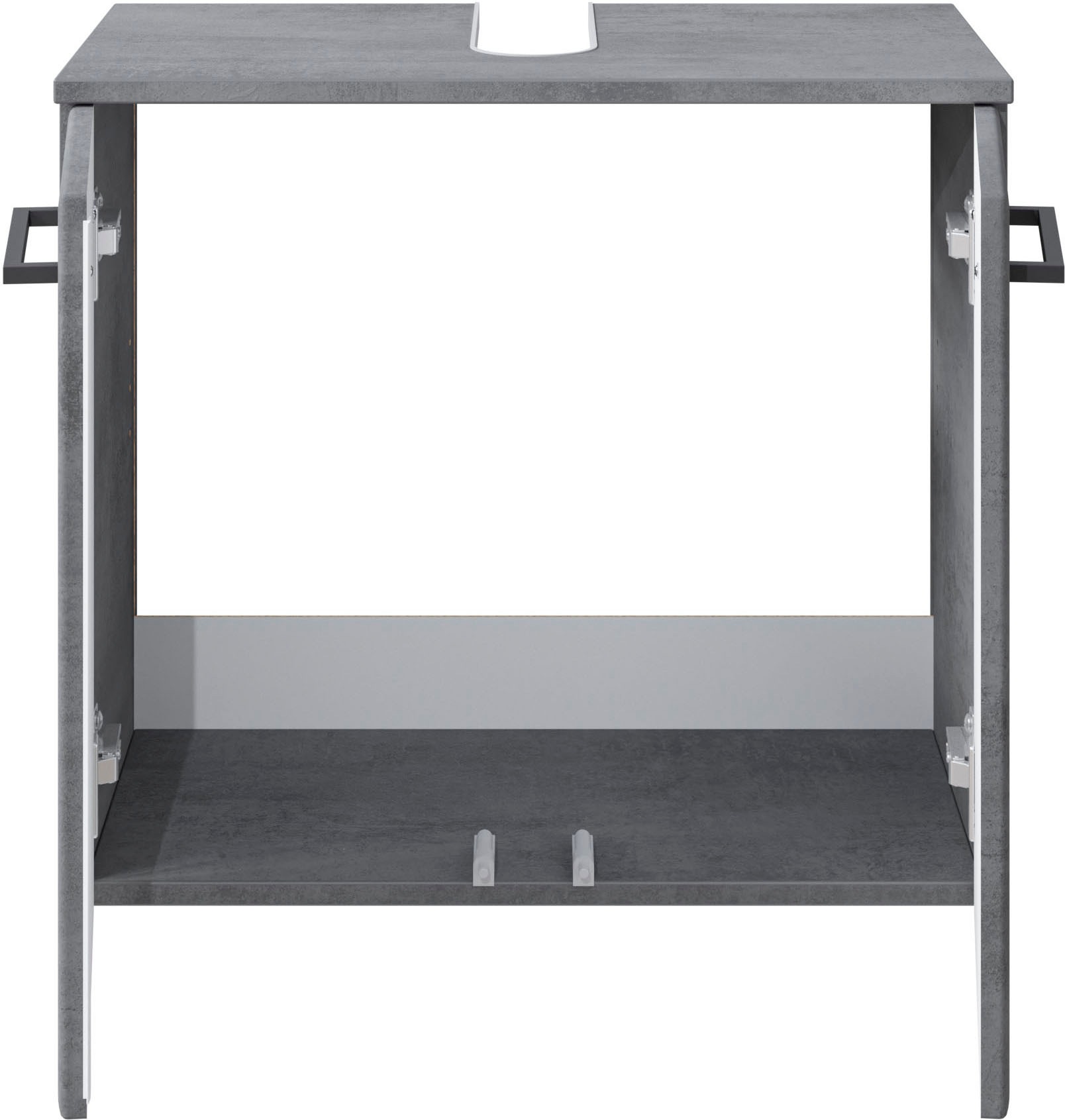 Saphir Badmöbel-Set »Quickset 945 4-teilig, Waschbeckenunterschrank und LED-Spiegelschrank« 4 Stk. tlg.