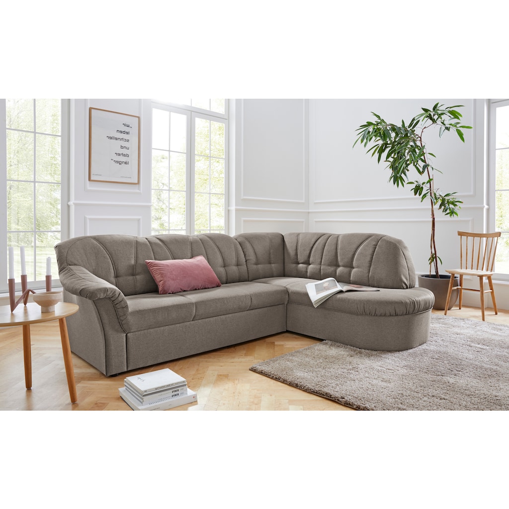 DOMO collection Ecksofa »Pegnitz L-Form«