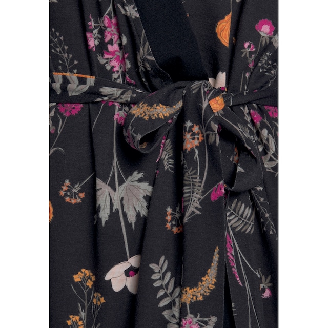 bei OTTO Muster LASCANA mit Wildblumen Kimono,