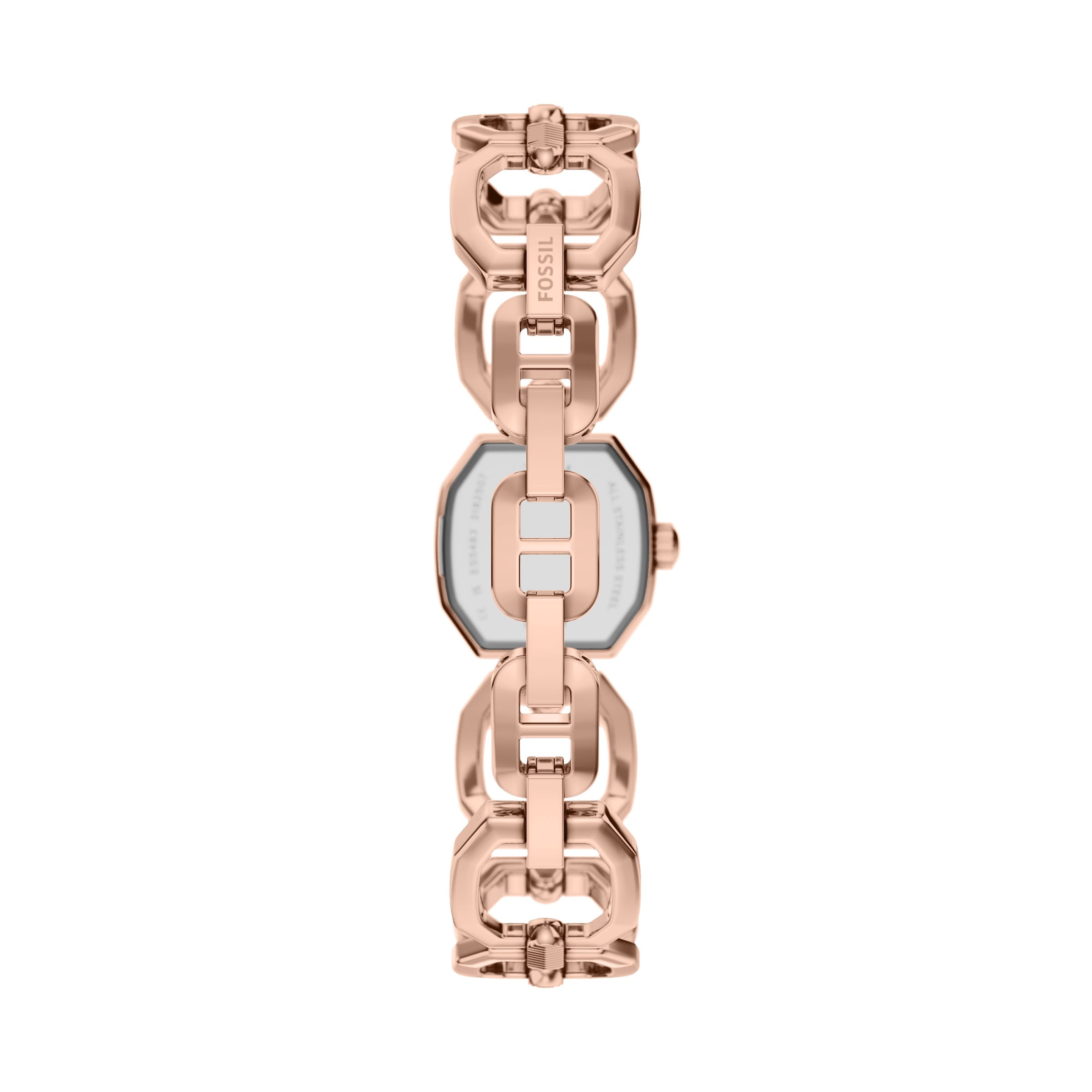 Fossil Quarzuhr »Harlow« Armbanduhr, Damenuhr, Edelstahlarmband, analog