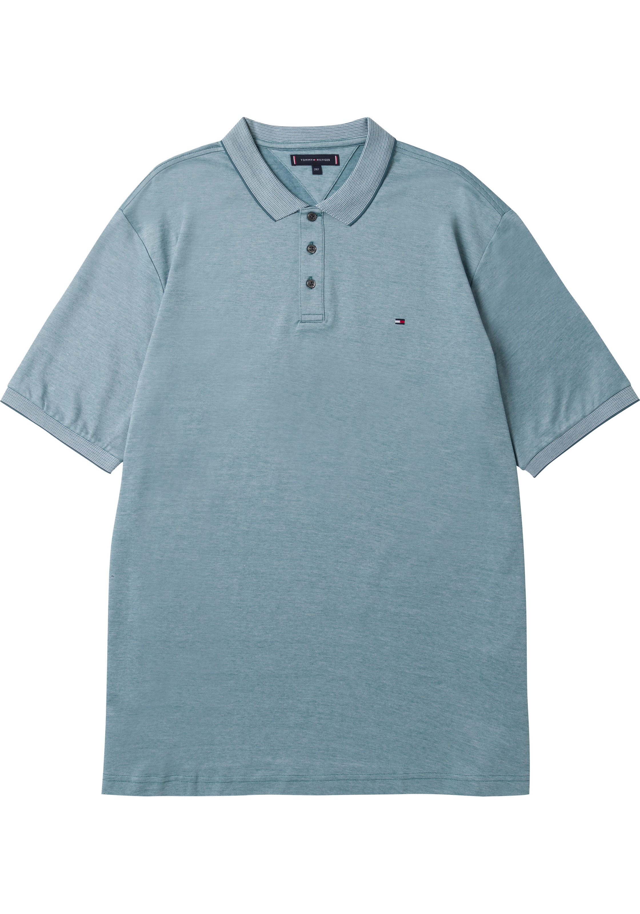 Tommy Hilfiger Big & Tall Poloshirt, (1 tlg.), mit zweifarbig gestricktem  Polokragen online bestellen bei OTTO
