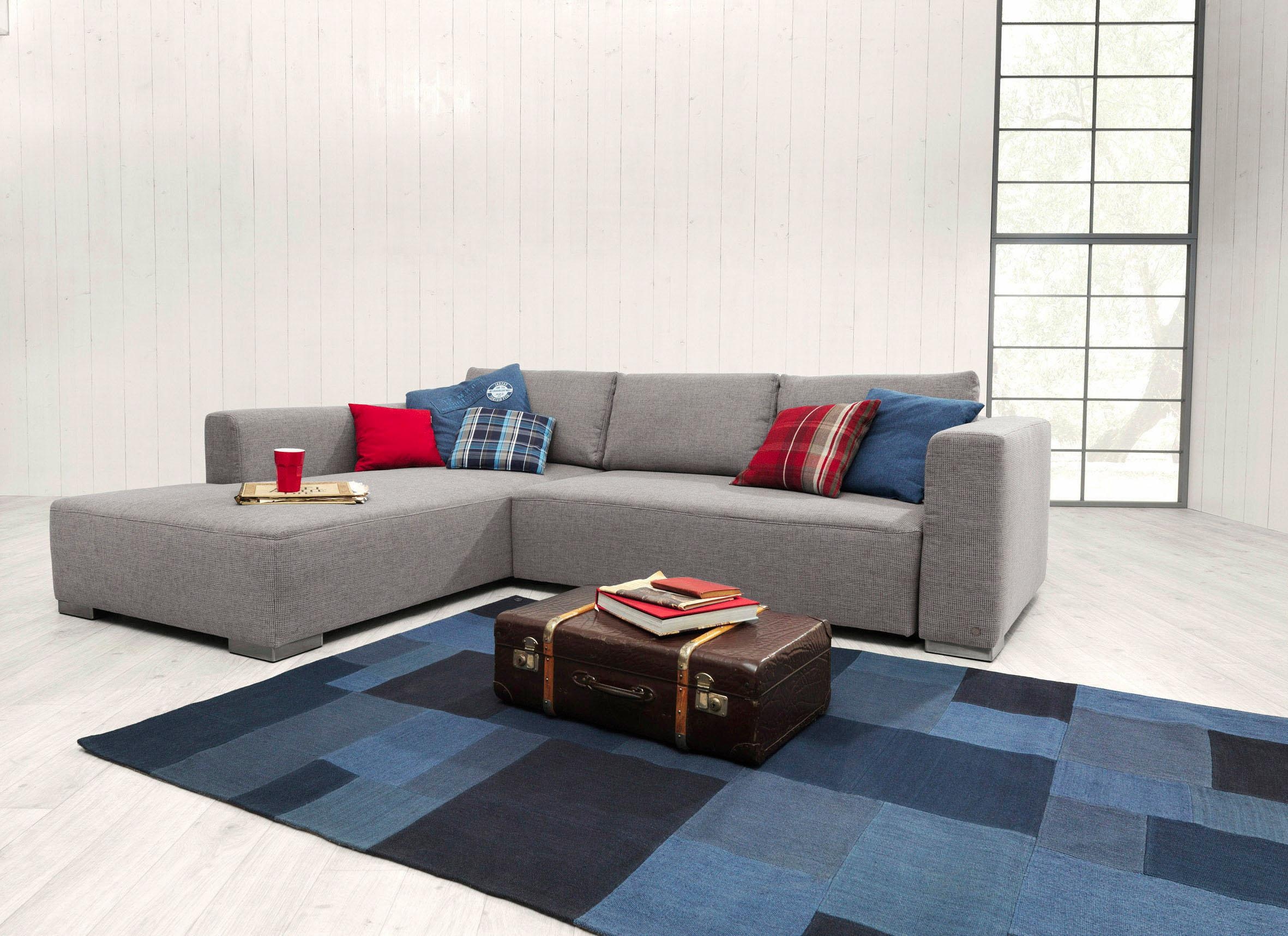 TOM TAILOR HOME Ecksofa »HEAVEN STYLE M«, aus der COLORS COLLECTION, wahlweise mit Bettfunktion & Bettkasten