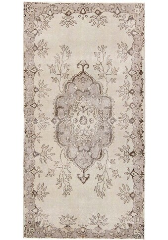morgenland Wollteppich »Vintage Medaillon 267 x 178 cm«, rechteckig, 0,8 mm Höhe,... kaufen
