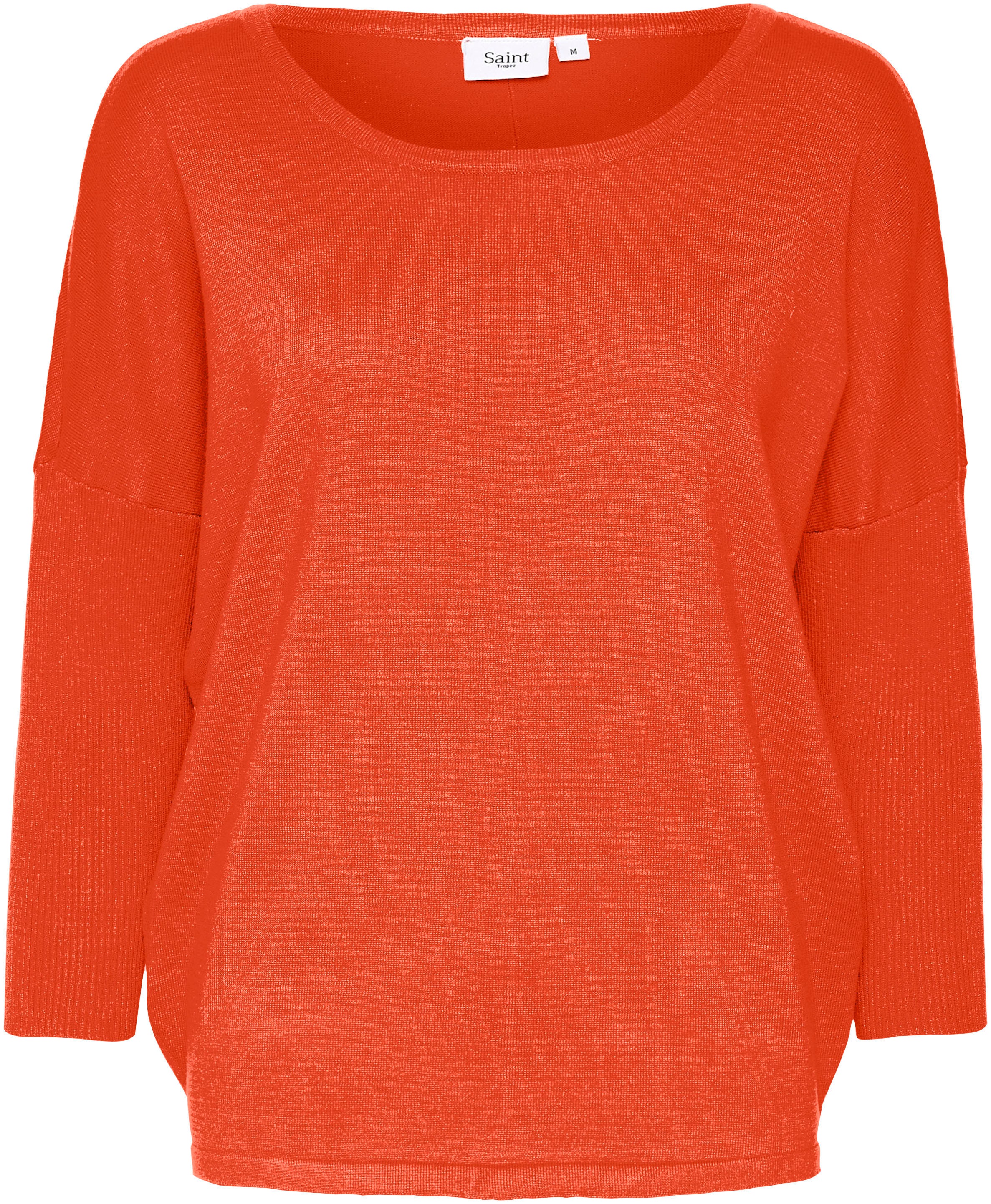 Saint Tropez Rundhalspullover »A2561, MilaSZ R-Neck«