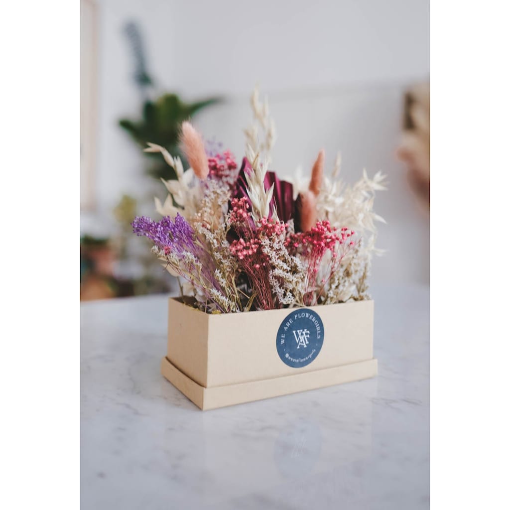 We are Flowergirls Gestecke, (DIY-Box), DIY Box mit getrockneten Dried Flowers zum Selberstecken, XXS