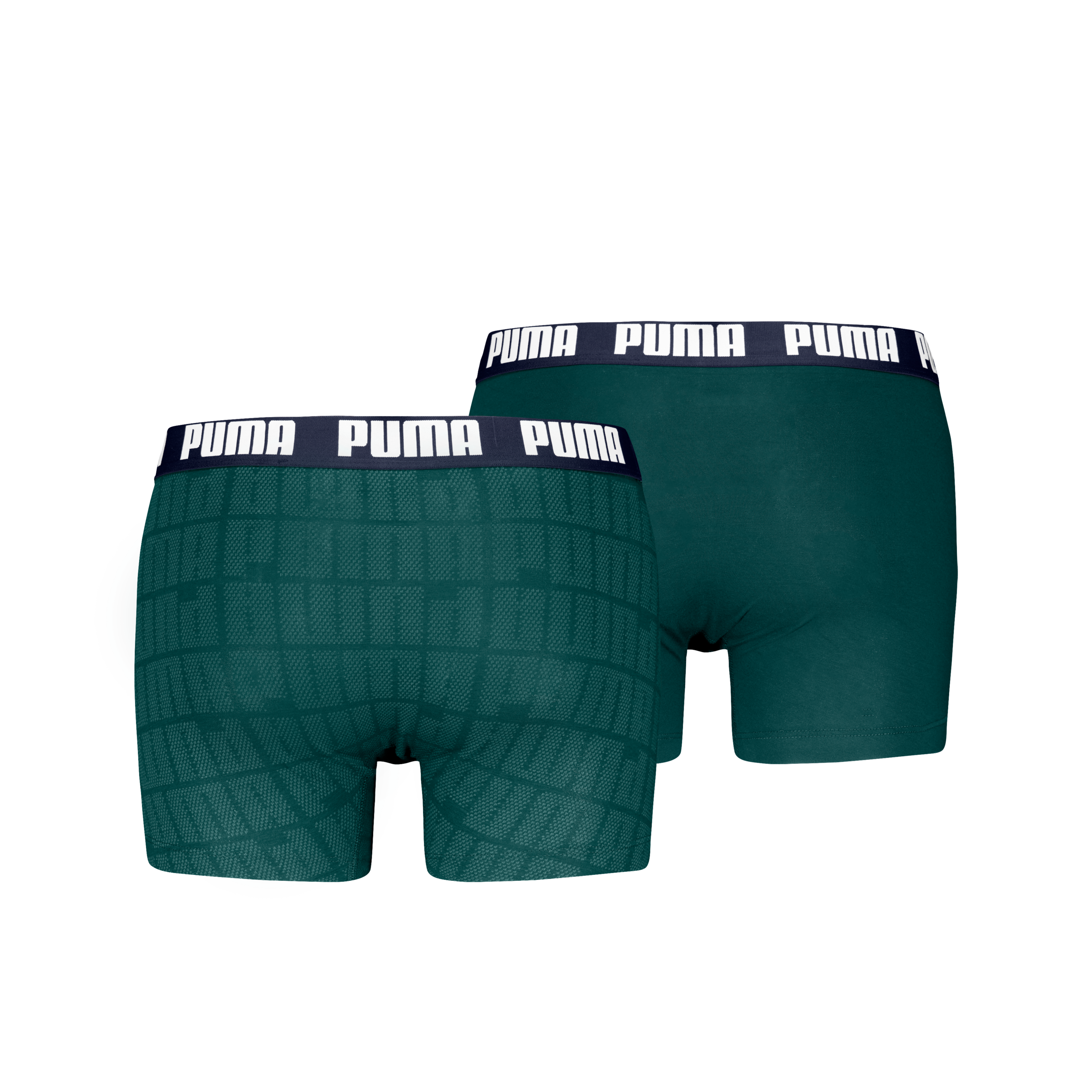 PUMA Boxershorts »PUMA MEN LOGO PRINT BOXERS 2P«, (2er Pack), elastischer Logobund, ohne Eingriff
