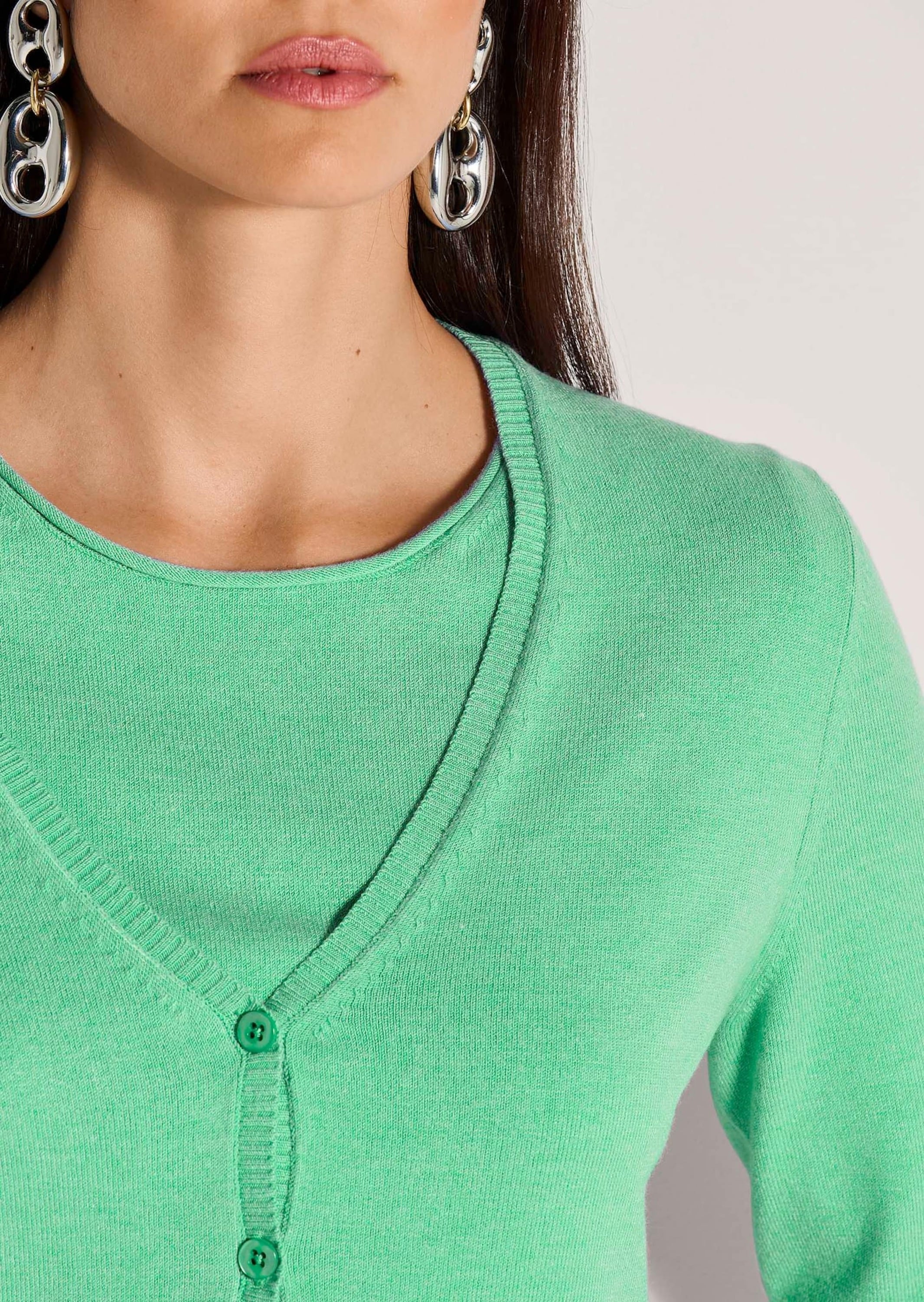 MADELEINE 2-in-1-Strickjacke »Twinset Twinset«