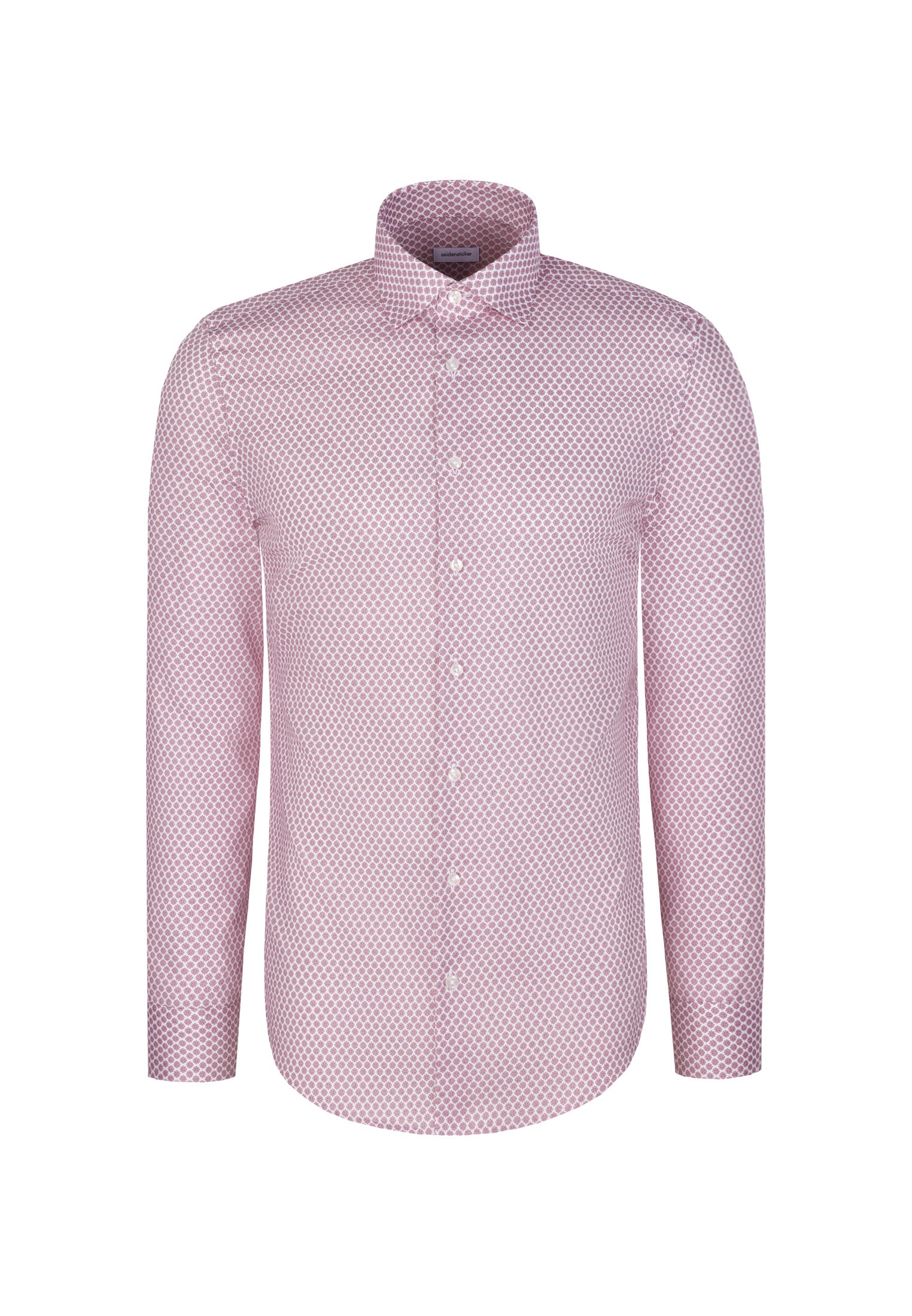 seidensticker Businesshemd »Schwarze Rose« Slim 1/1 Kentkragen Druck