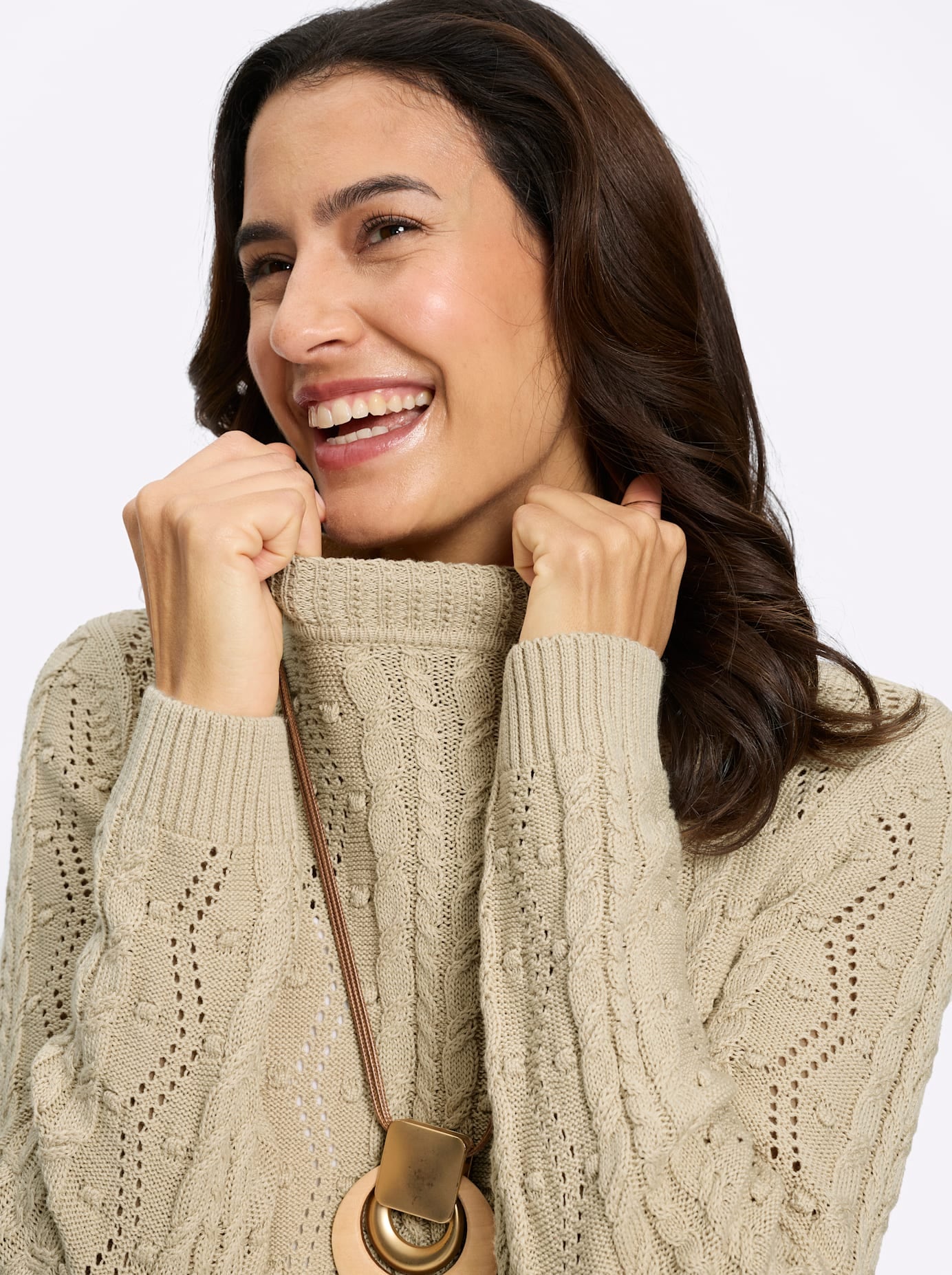 Inspirationen Stehkragenpullover »Stehkragen-Pullover«