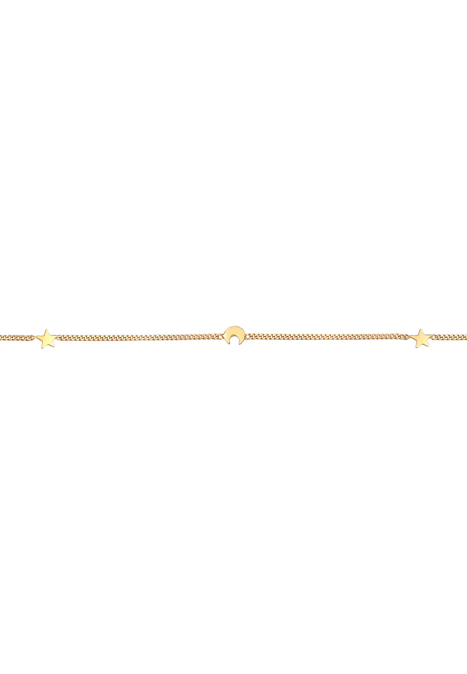 Elli Choker »Halskette Choker Sterne Halbmond Astro Look 925 Silber«