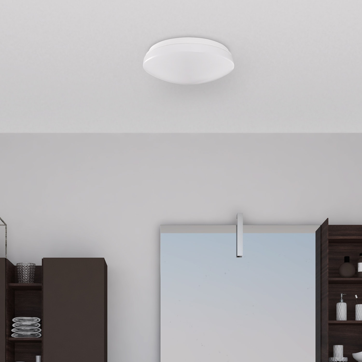 Paco Home LED Wandleuchte »KENU«, Schutzart IP44, dimmbar