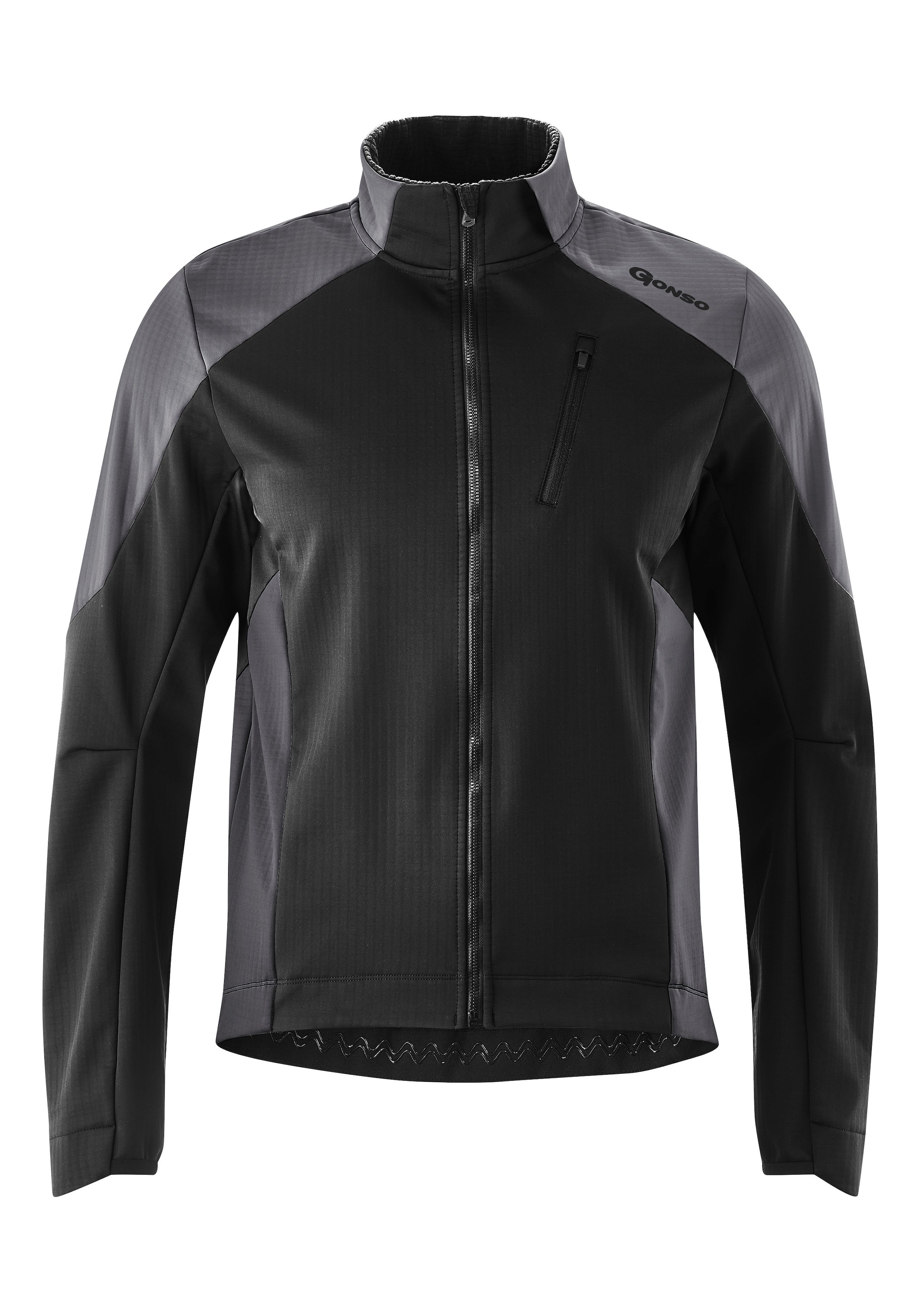 Fahrradjacke »TRAIL JACKET SOFTSHELL M«, Wasserabweisend, strapazierfähig, atmungsaktiv