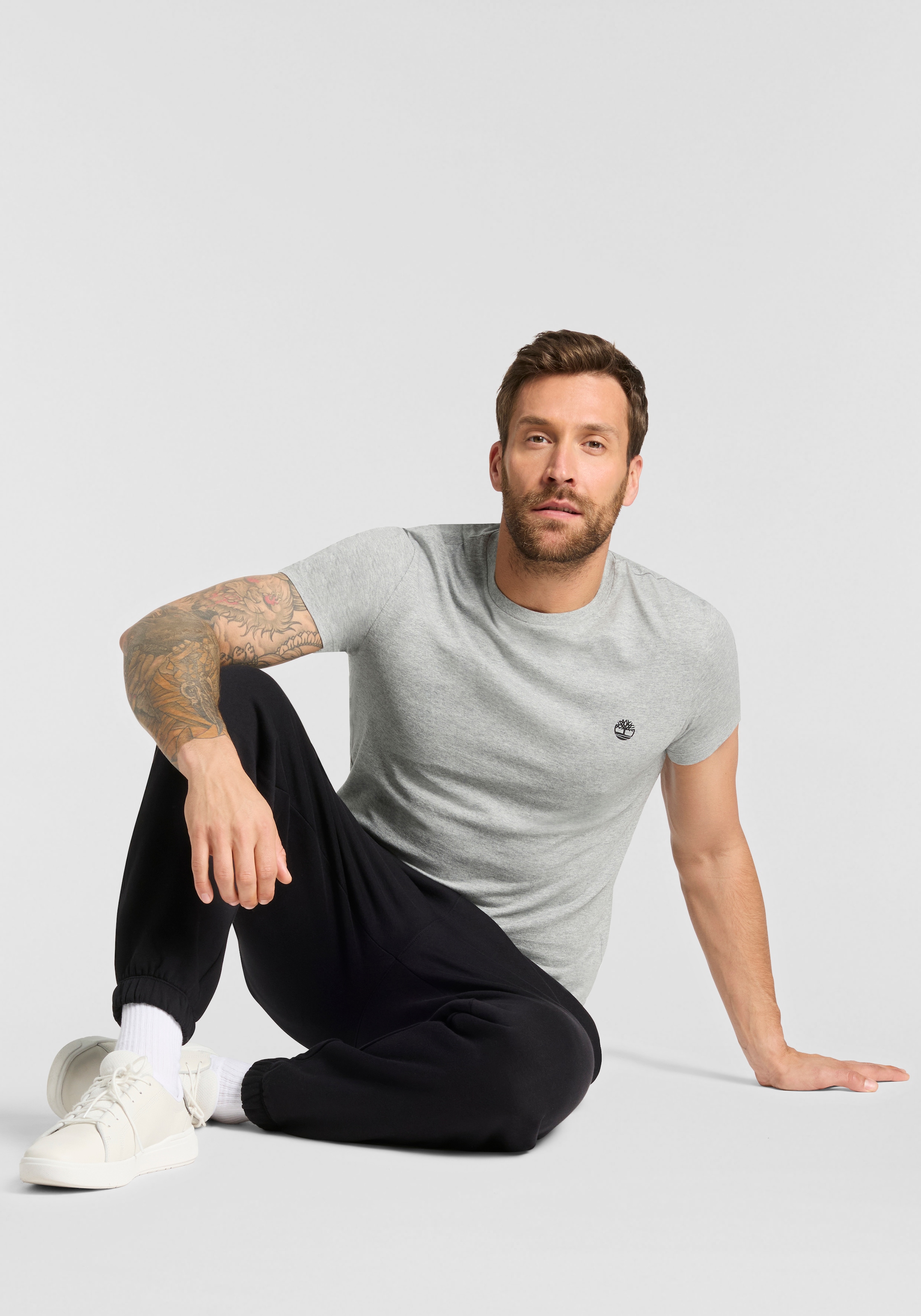 Timberland T-Shirt »DUNSTAN RIVER 3xPack Tee« Set, 3 Stk. für Sportmode, Outdoormode und Streetwear, Kurzarm, aus Baumwolle