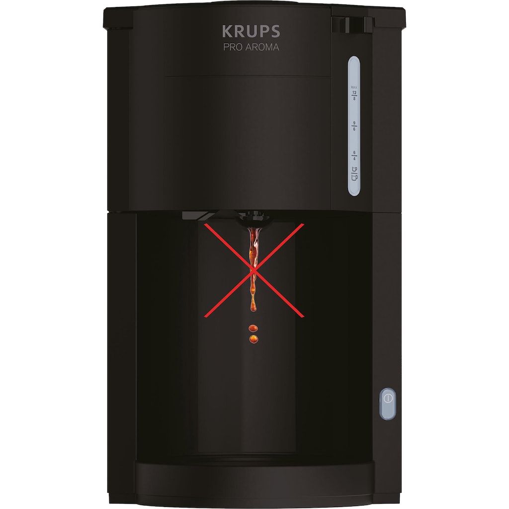 Krups Filterkaffeemaschine »Pro Aroma KM3038«, 1 l Kaffeekanne, Papierfilter