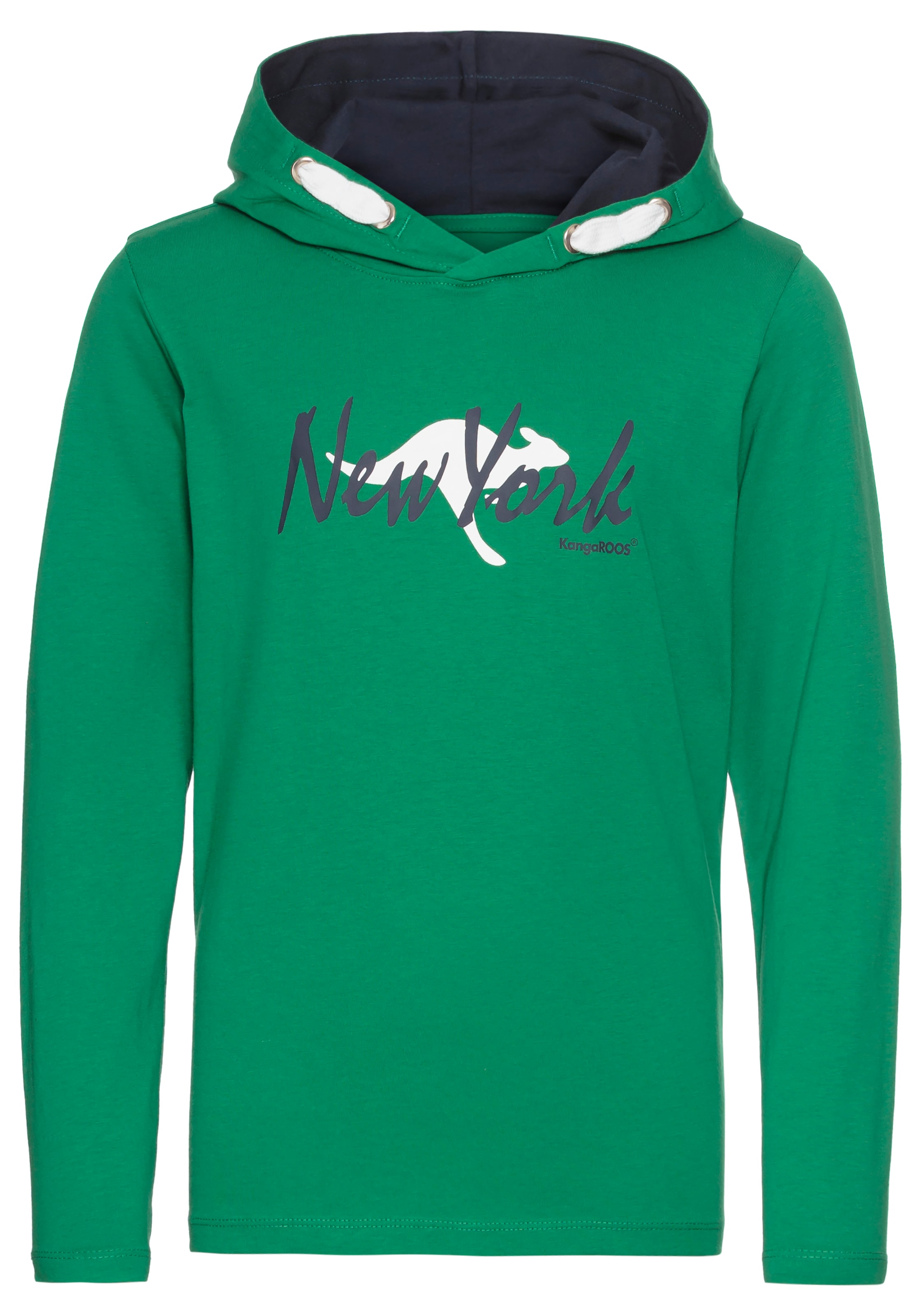 KangaROOS Kapuzenshirt »Logo-Print«, für den sportlichen Look