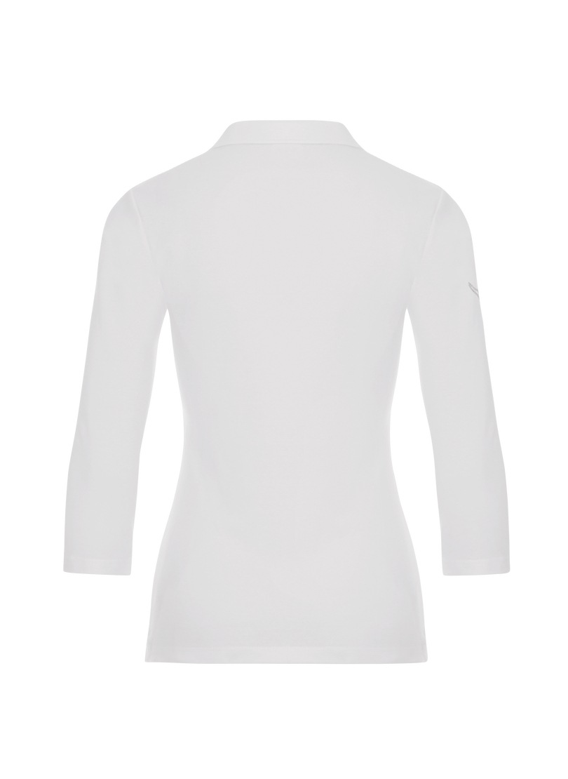 Trigema Poloshirt »TRIGEMA Poloshirt mit Kristallsteinen«, (1 tlg.)