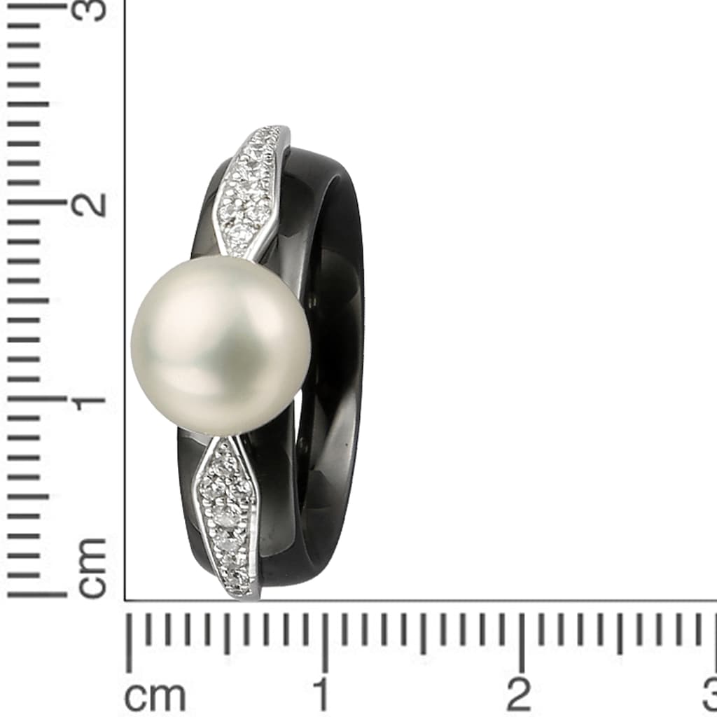 Jacques Lemans Fingerring »925/- Sterling Silber rhodiniert«