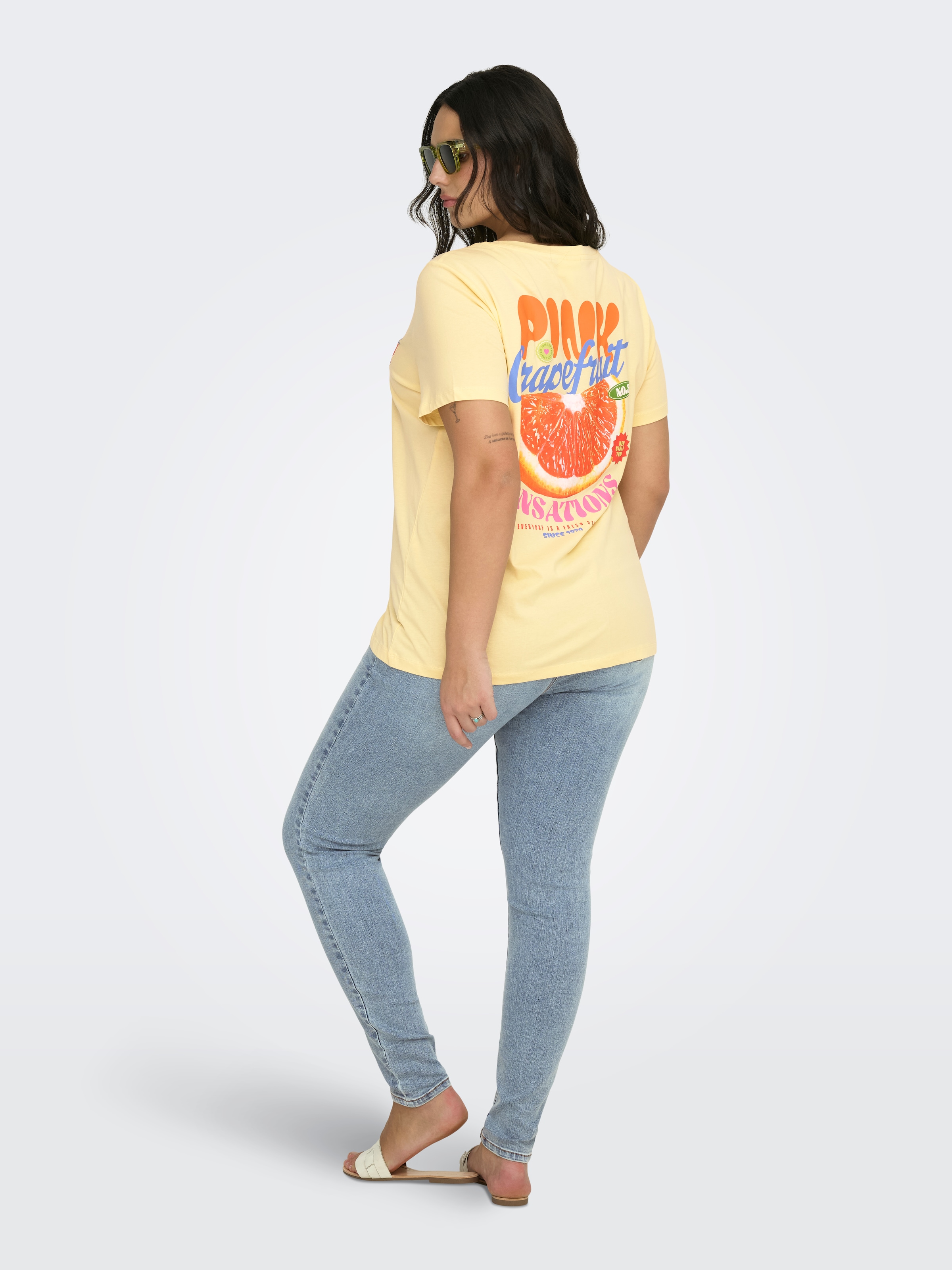 ONLY CARMAKOMA Kurzarmshirt »CARBOLETTE LIFE REG S/S TOP BOX JRS«