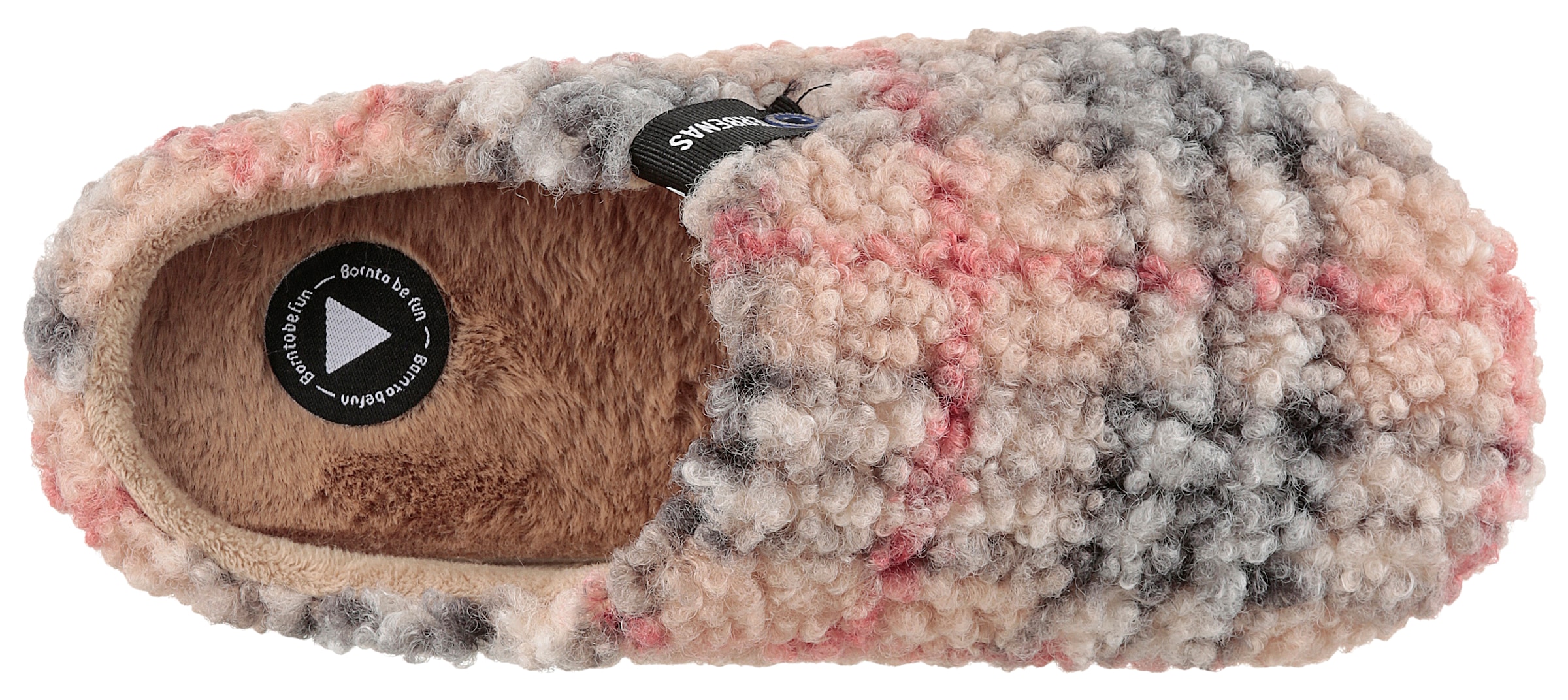 VERBENAS Pantoffel »York Gales«, in karierter Optik