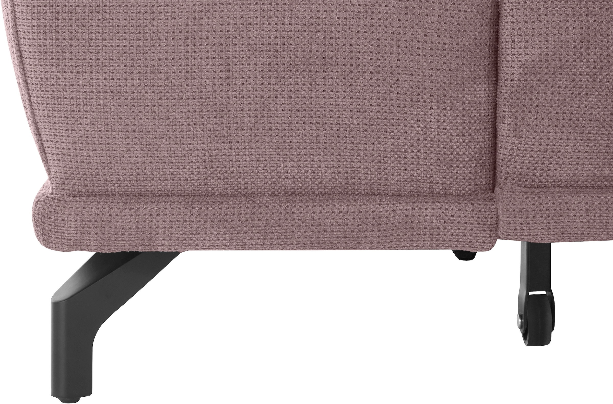 Places of Style Ecksofa Costello, mit Sitztiefenverstellung und Armlehnfunktion, incl. 3 Nierenkissen