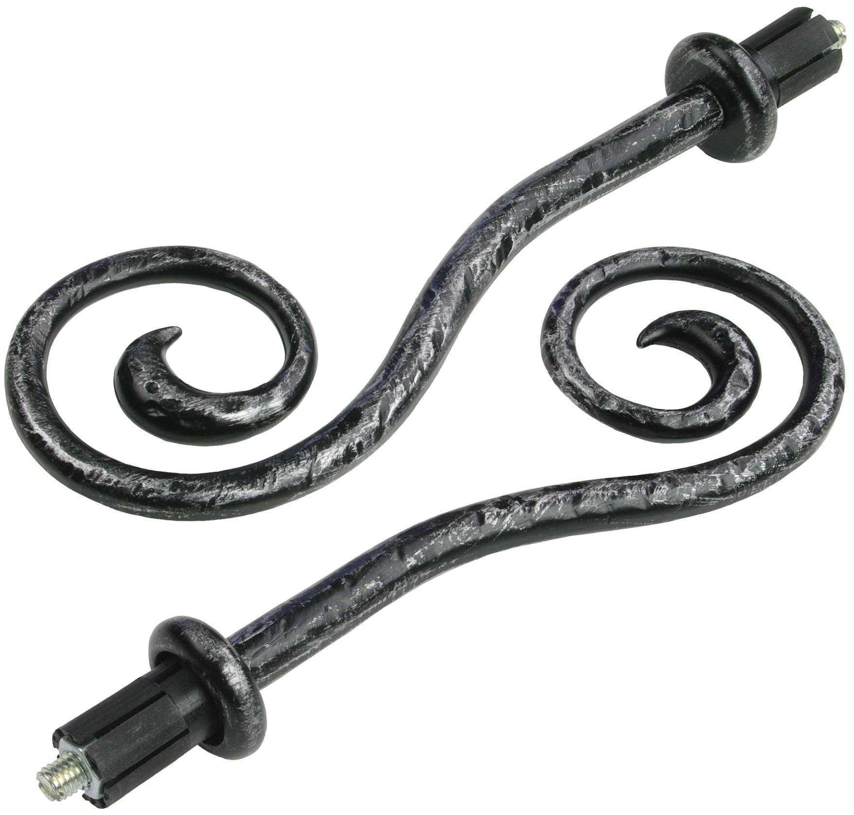 Liedeco Gardinenstange »Esp Spirale«, 1 läufig-läufig, Fixmaß, 1-läufig im Fixmaß Ø 16 mm