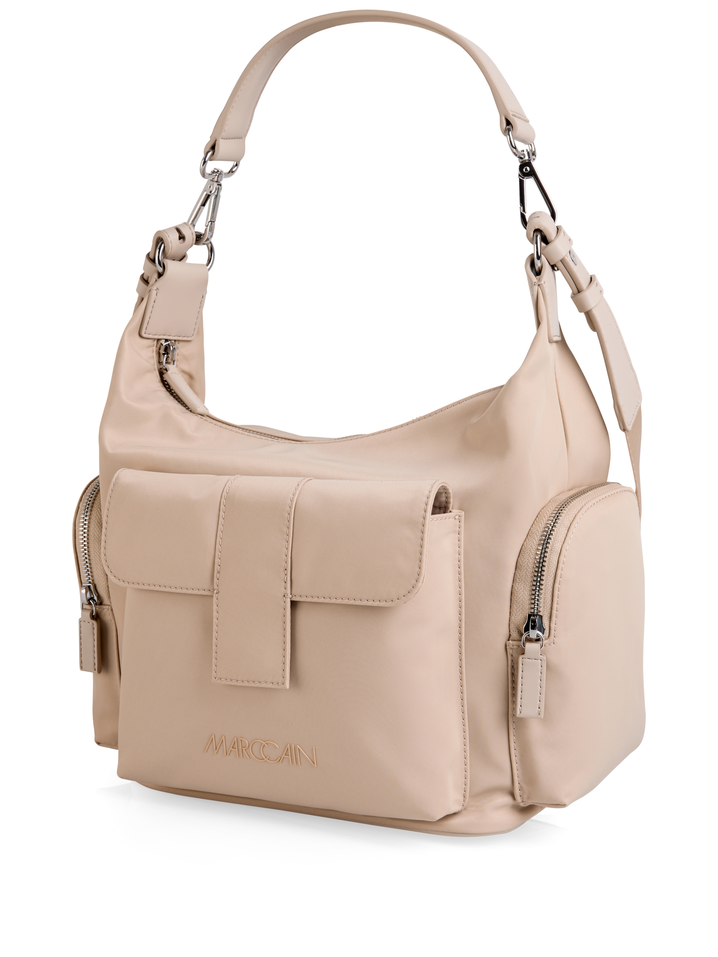 Marc Cain Schultertasche »Sports City Vibing« Handtasche, Umhängetasche mit Magnetverschluss-Fach