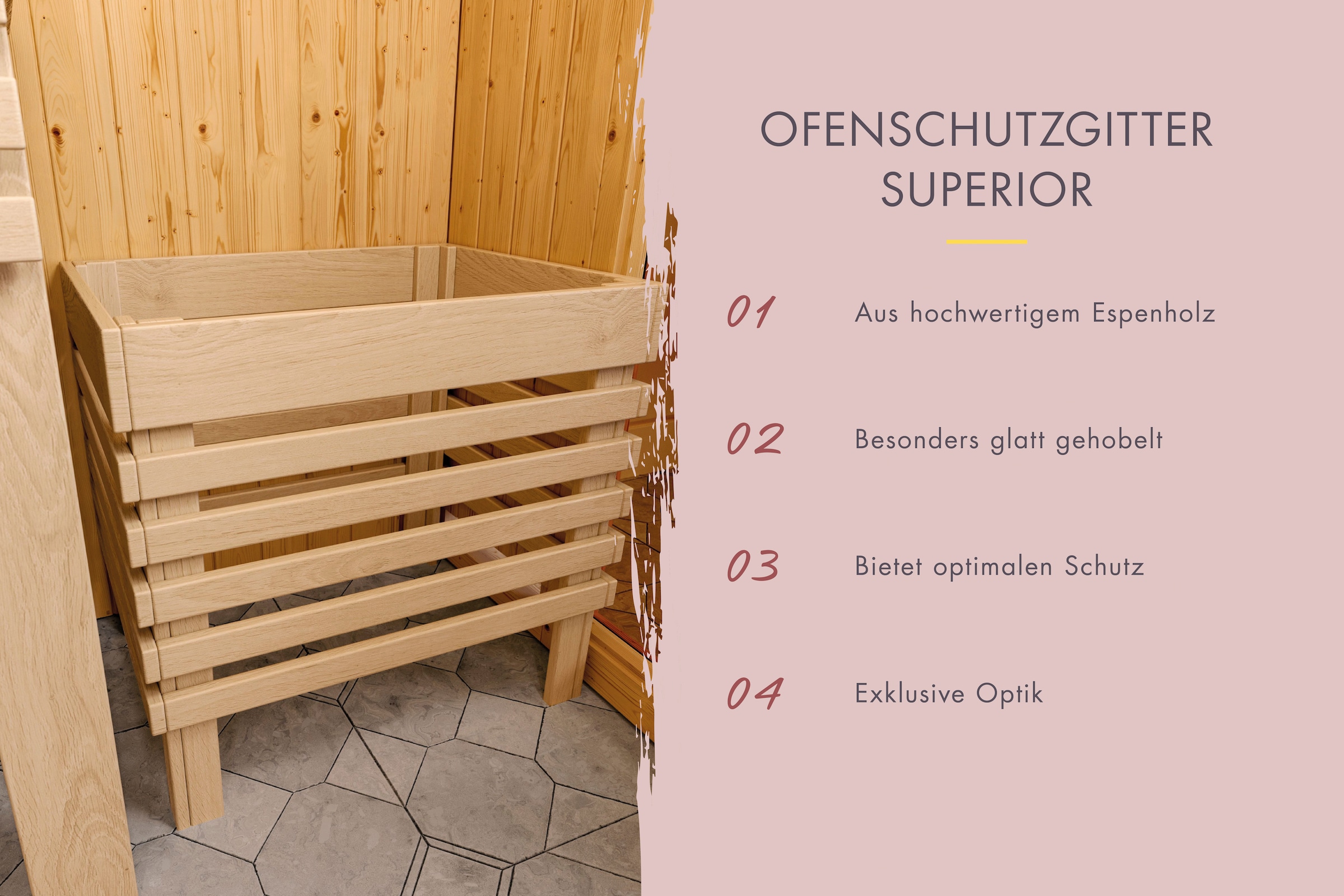 Karibu Sauna »Talida« Set,  ohne Ofen