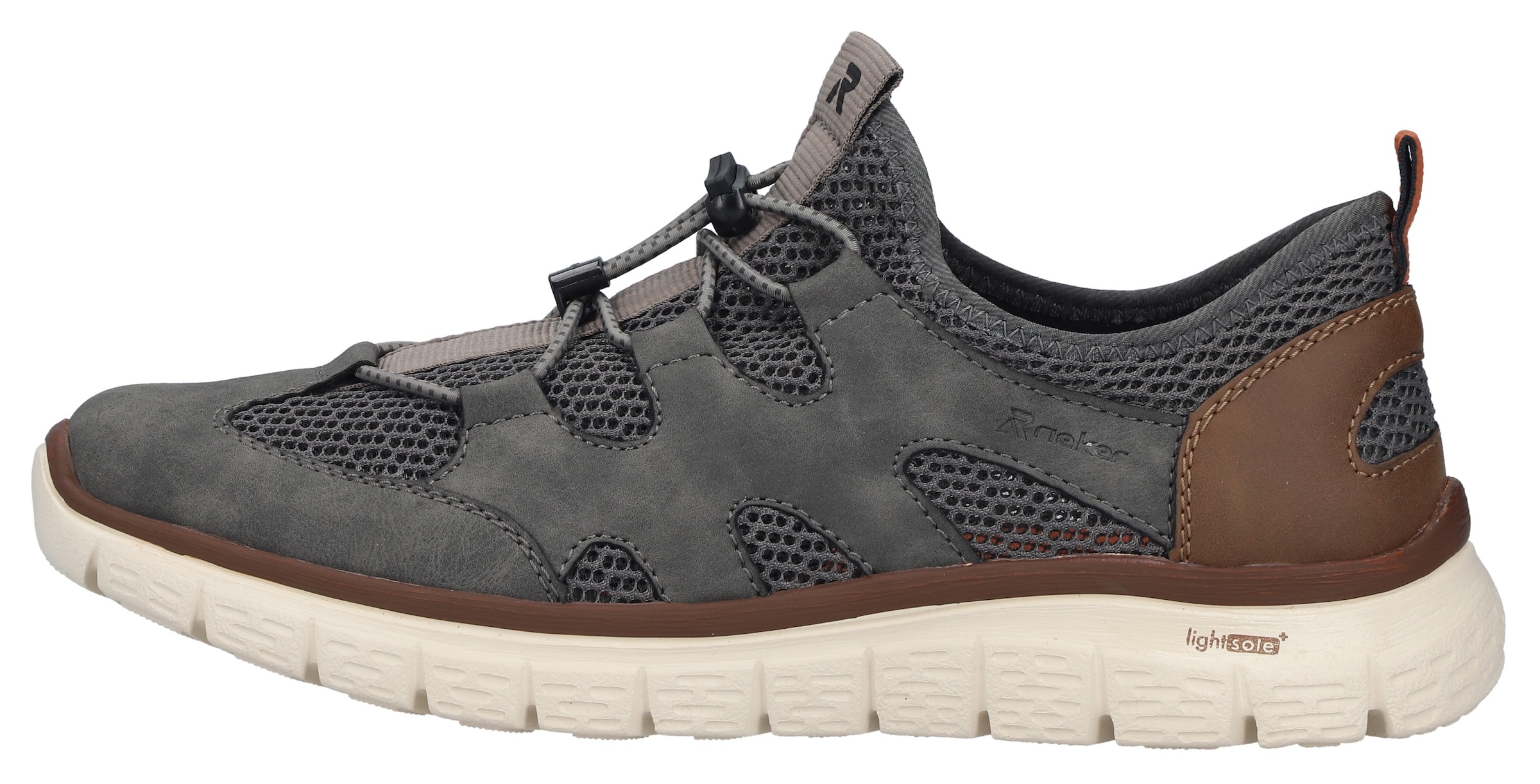 Rieker Slip-On Sneaker  Slipper, Outdoorschuh, Trekkingschuh zum Schlupfen