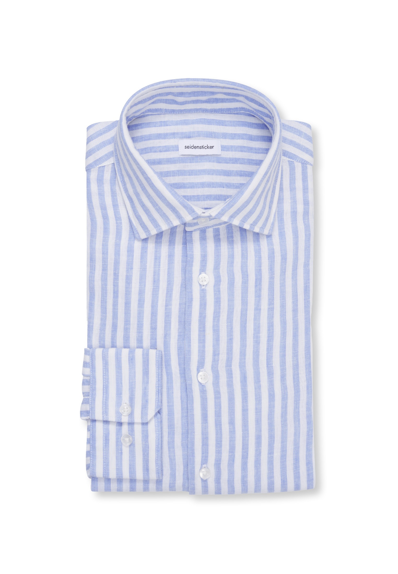 seidensticker Businesshemd »Slim« Slim 1/1 Kentkragen Streifen