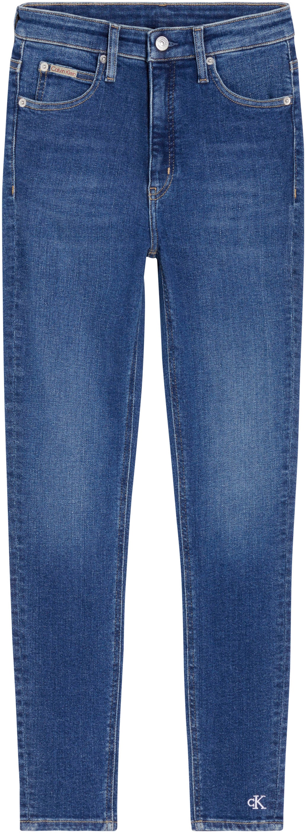 Calvin Klein Jeans Skinny-fit-Jeans »HIGH RISE SUPER SKINNY ANKLE«, im 5-Pocket-Style