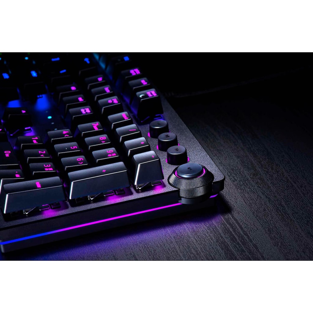 RAZER Gaming-Tastatur »Huntsman Elite«, (Ziffernblock-ergonomische Form)