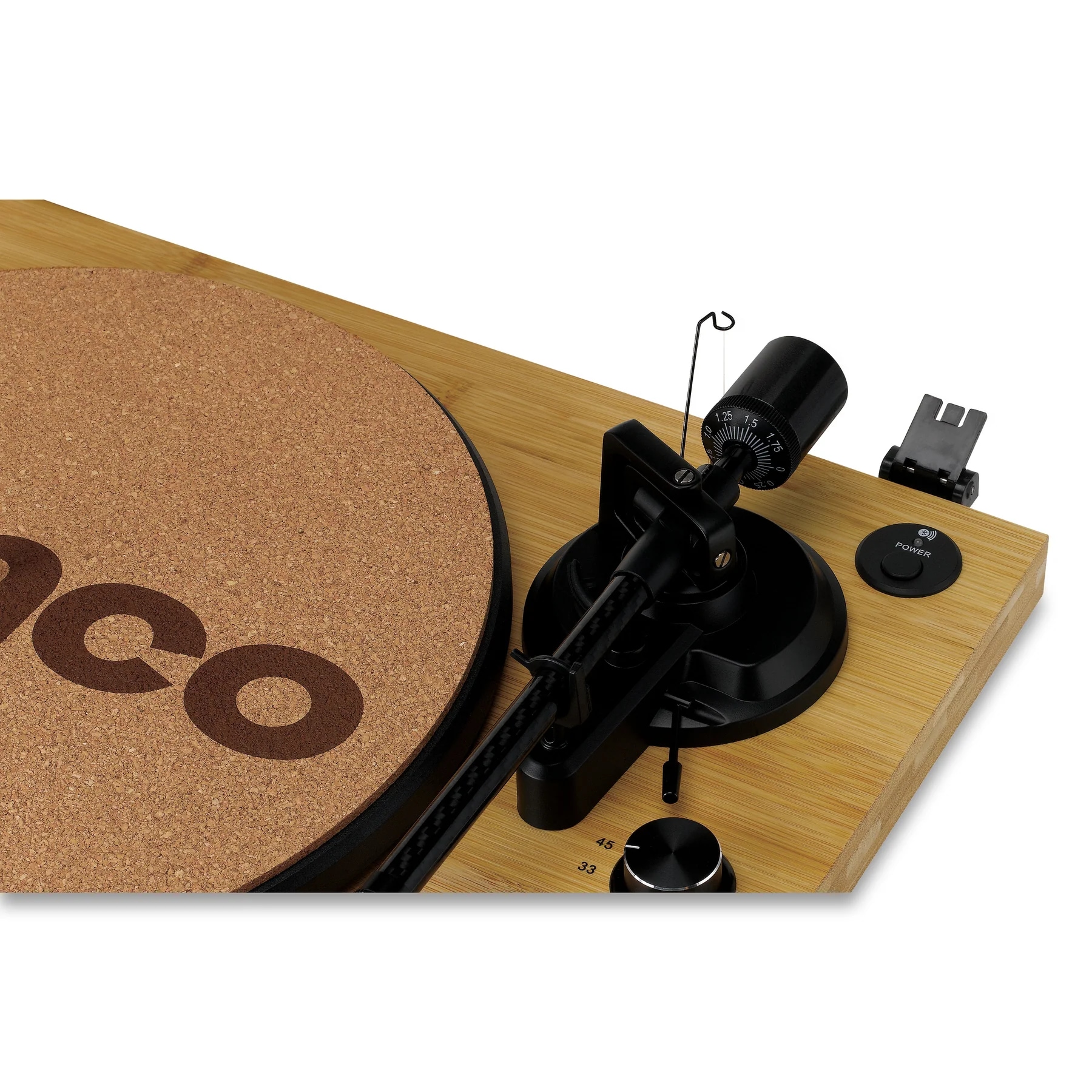 Lenco Plattenspieler »LBT-335BA« Bluetooth, 2M RED Abnehmer, Bambus