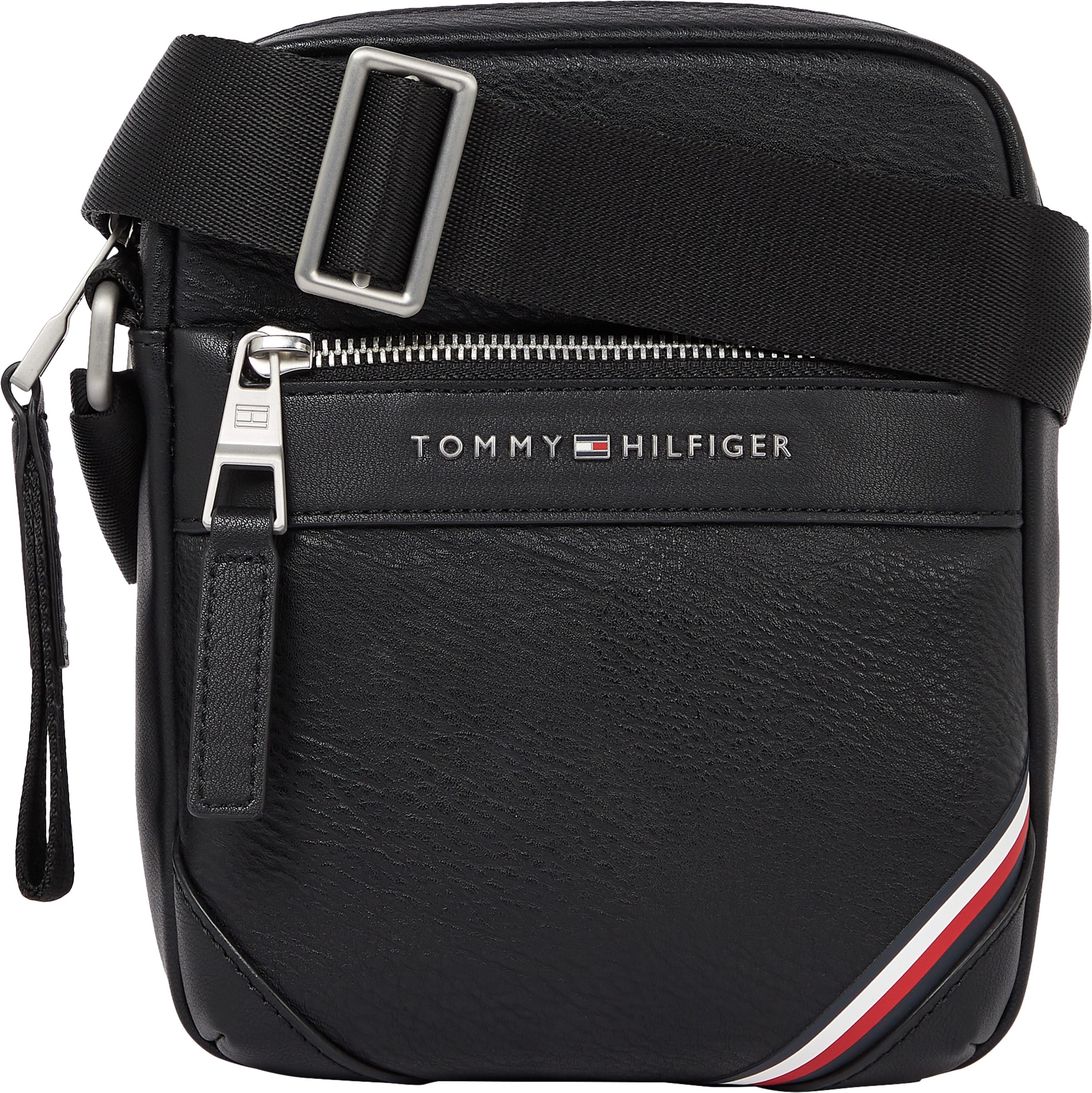 Tommy Hilfiger Mini Bag »1985 PU MINI REPORTER«, kleine Umhängetasche